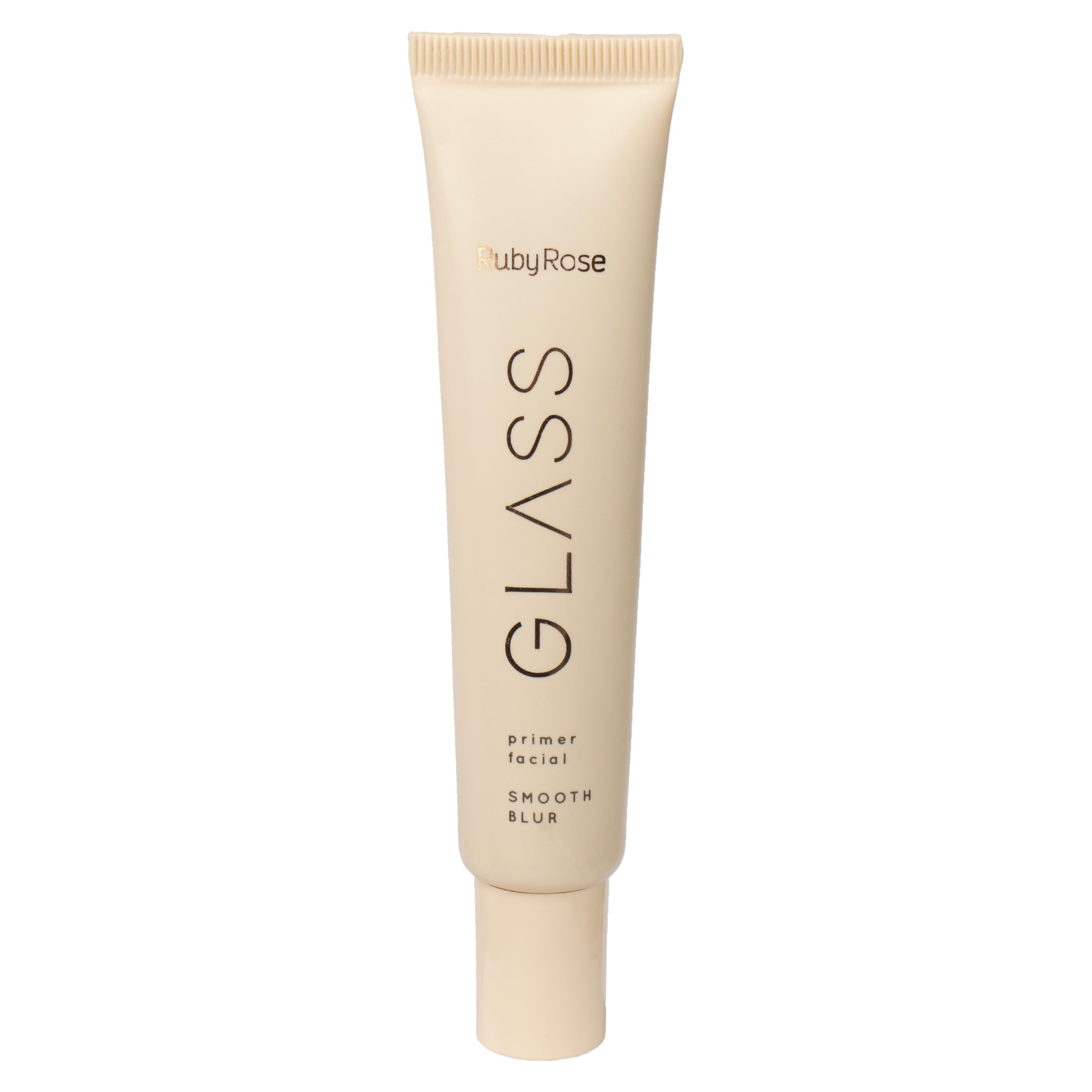 Primer Facial Ruby Rose Smooth Blur Glass HB-352 - Minimiza Poros, Efeito Veludo, Fixa Maquiagem, Leve e Não Oleoso