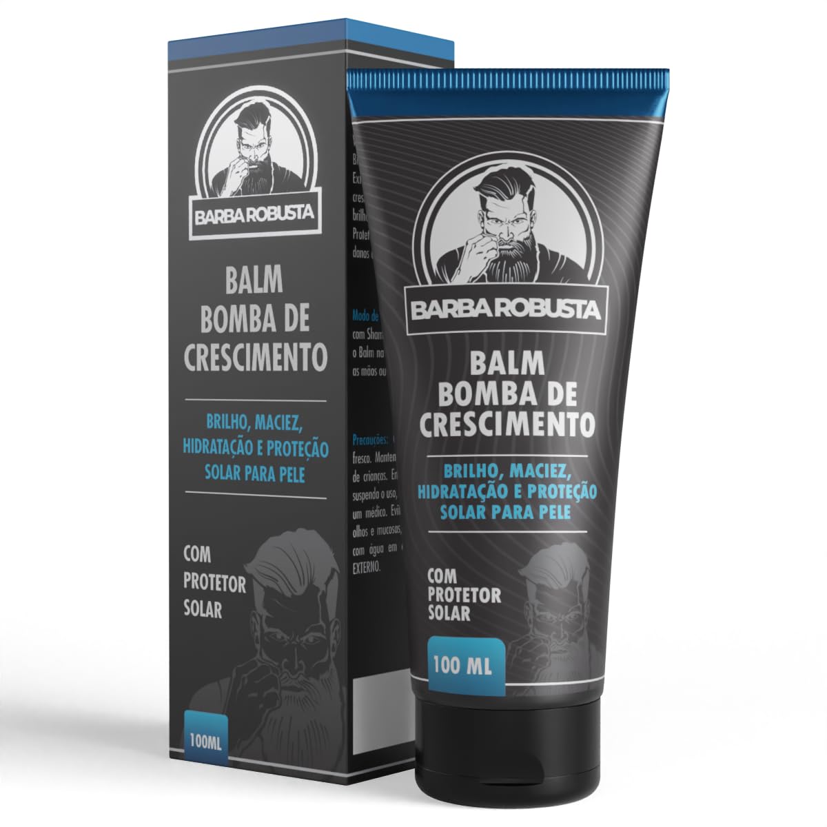 Balm De Barba Creme Hidratante Para Barba Robusta
