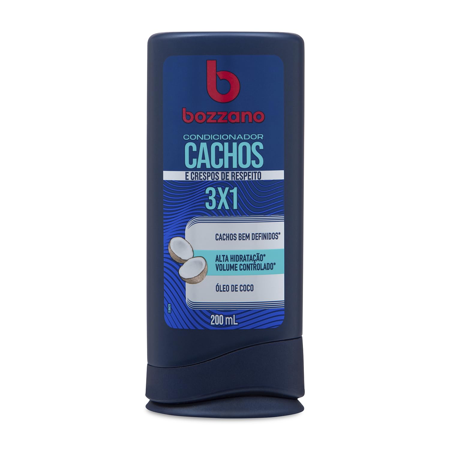 Bozzano Condicionador Cachos e Crespos 3x1 200ml
