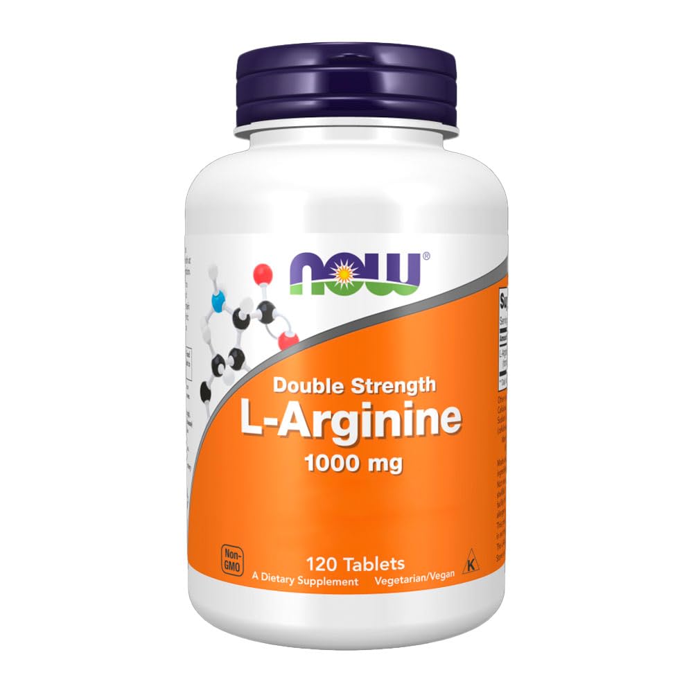 NOW Foods L-Arginina 1000mg 120 tablets