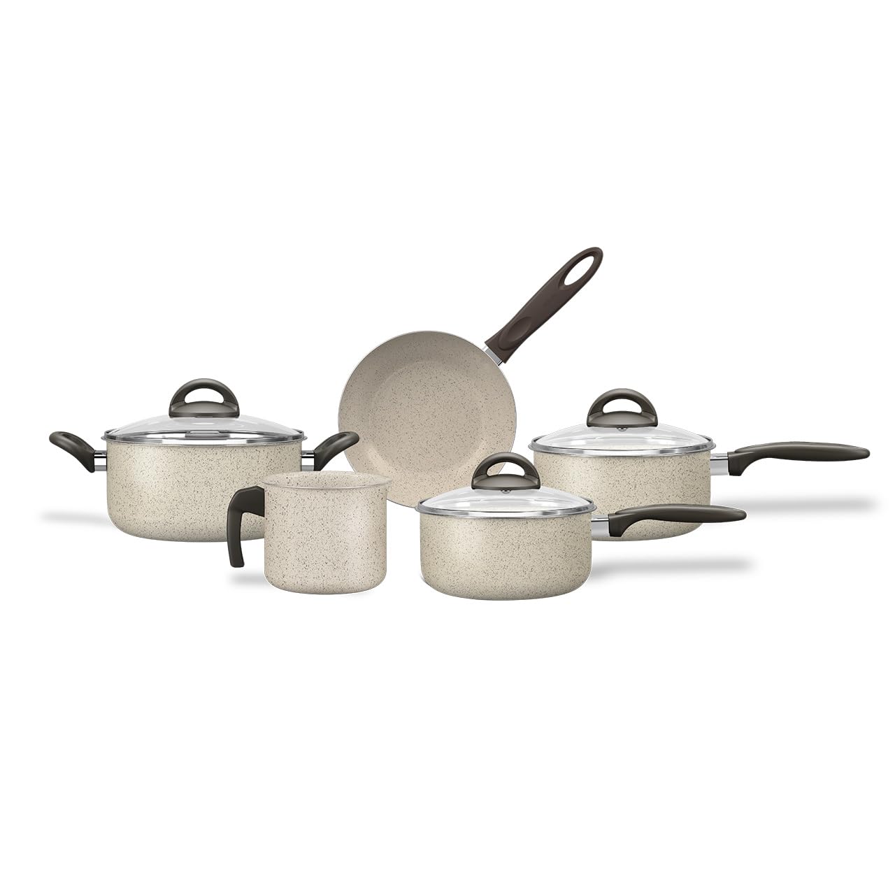Brinox Jogo de Panelas 5 Peças Ceramic Life Suprema