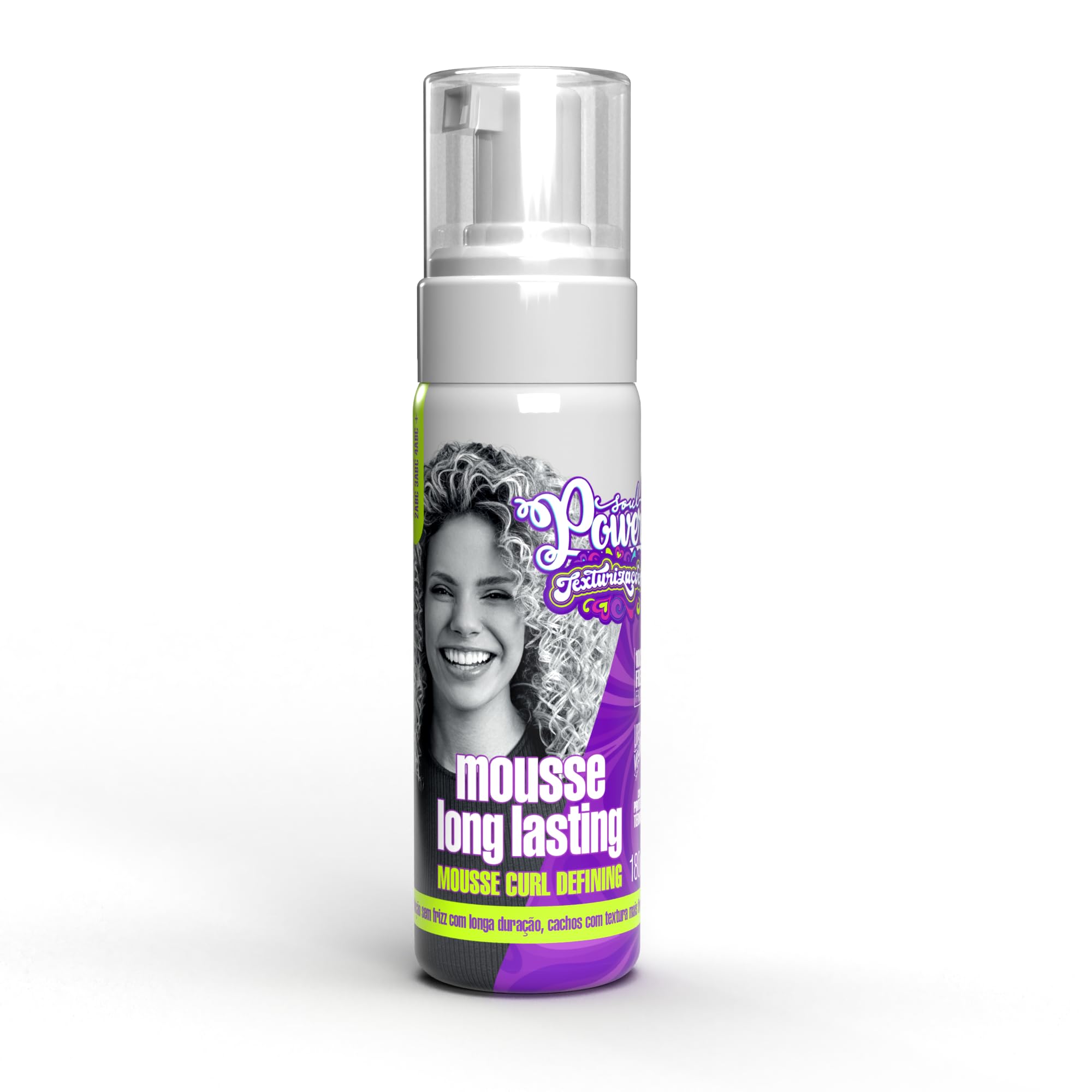Soul Power Mousse Long Lasting Texturizações 180ml