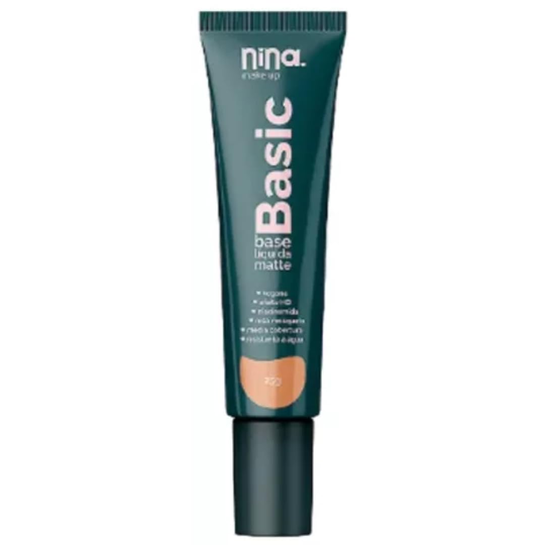 Nina Makeup Base Líquida Basic Cor 3