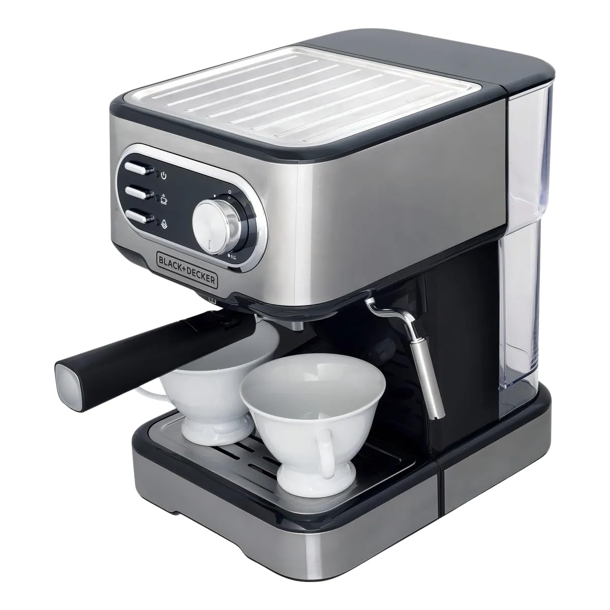 Cafeteira Espresso BLACK+DECKER Multifunções para Cápsula e Café Tradicional 110V