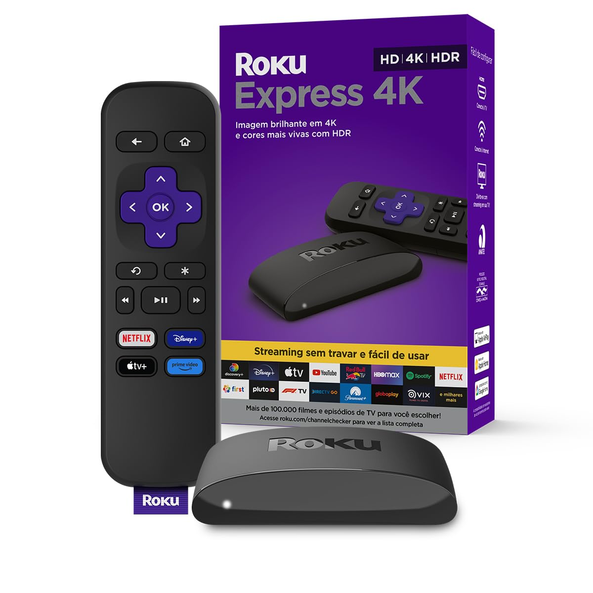 Roku Express 4K dispositivo de streaming