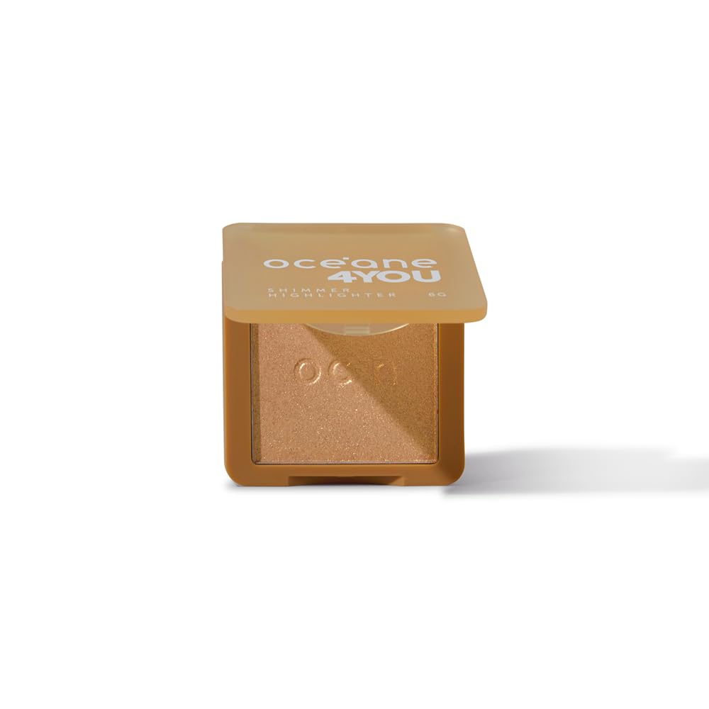 Océane Iluminador Facial Dourado Shimmer Highlighter Gold 4You 6g
