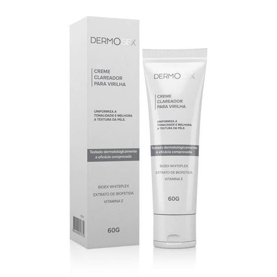 Creme Clareador para Virilha Axila e Pescoço Dermosex 60g