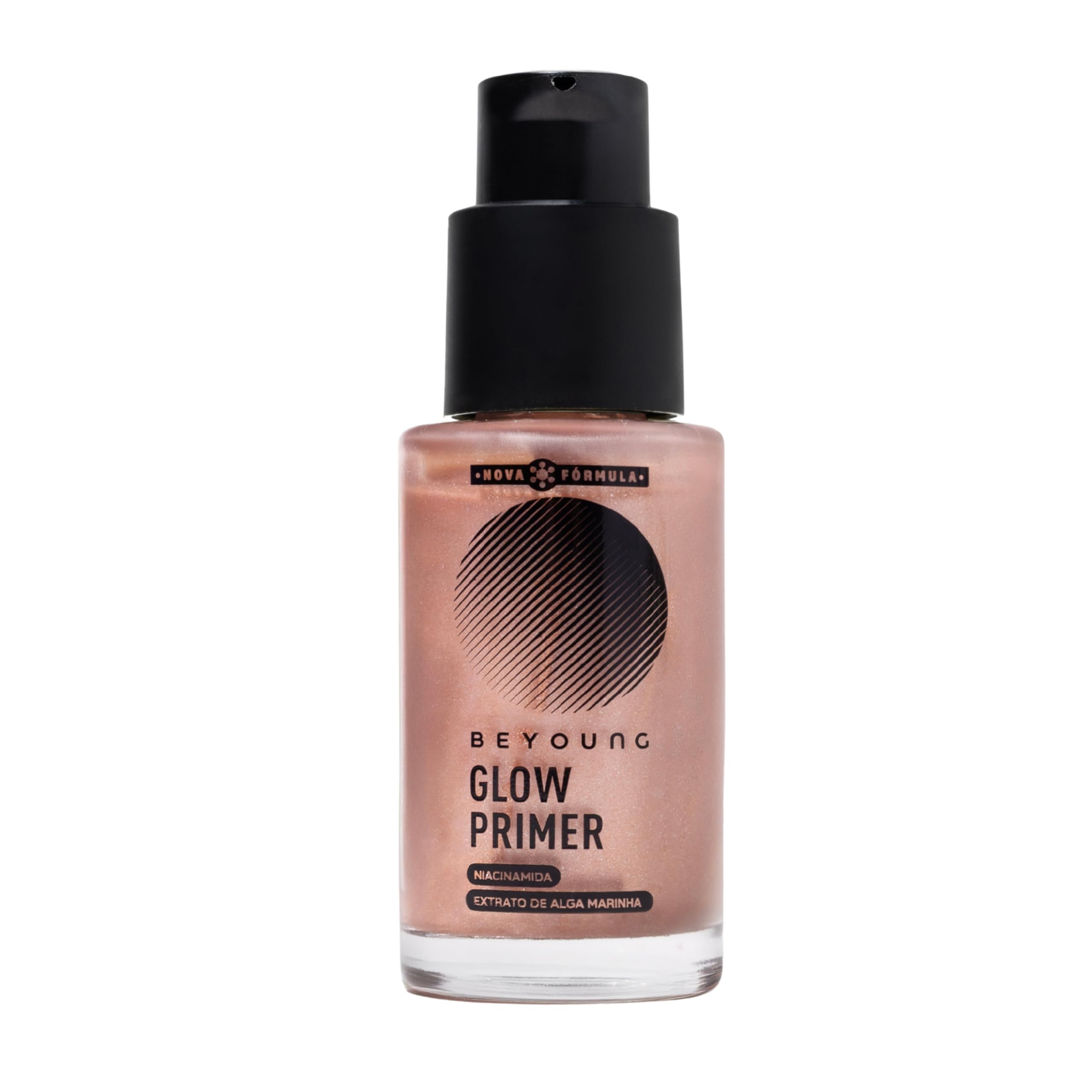 Beyoung Glow Primer Rose 30ml com Niacinamida e Alga Marinha