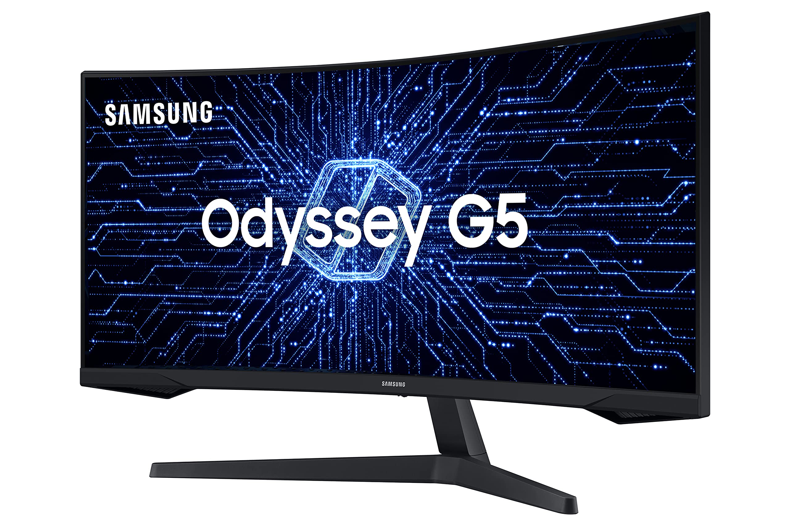 Monitor Gamer Curvo Samsung Odyssey G5 34 Polegadas Ultra WQHD 165 Hz