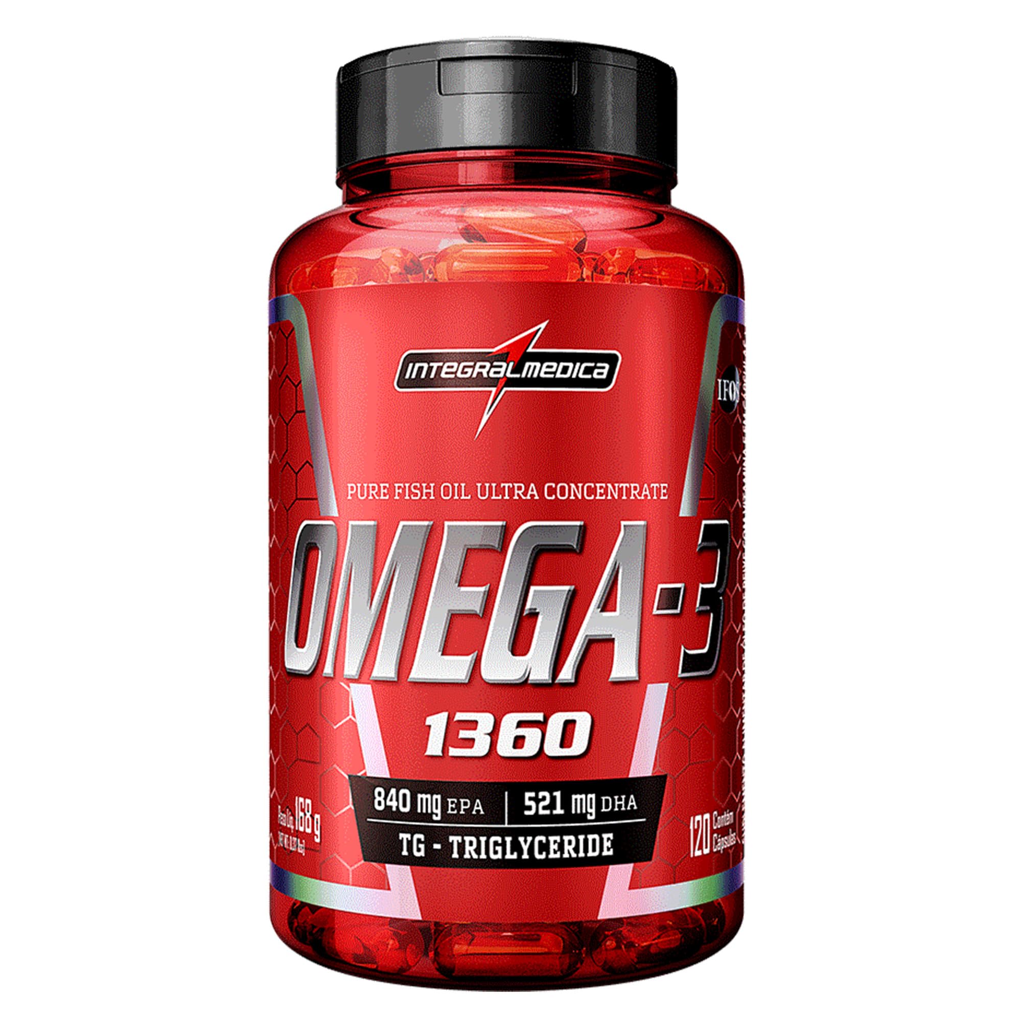 Ômega 3 Integralmédica com 120 Cápsulas