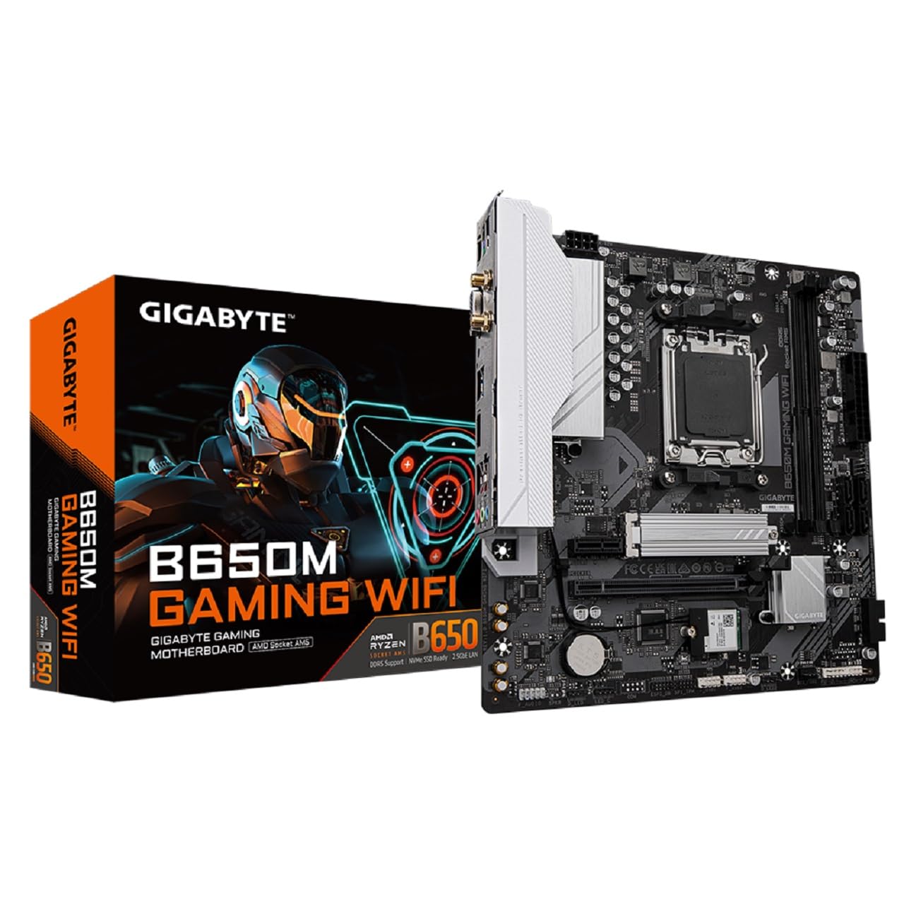 Placa Mãe Gigabyte B650M Gaming WIFI AMD AM5