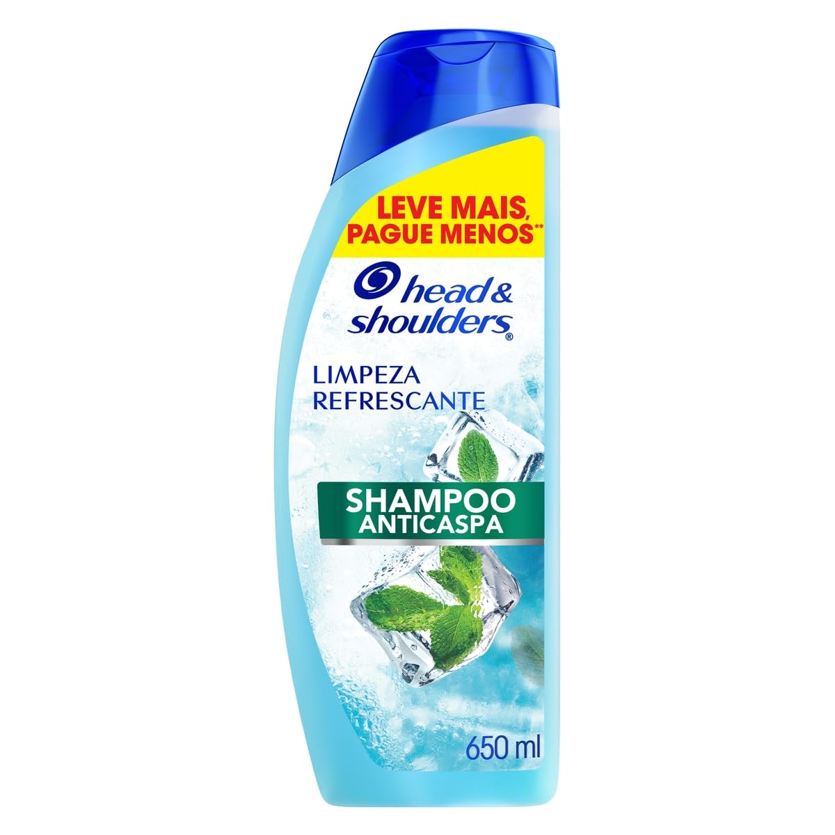 Head & Shoulders Shampoo Anticaspa Limpeza Refrescante 650 ml