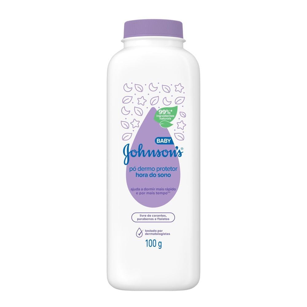 Pó Dermo Protetor JOHNSON'S® Hora do Sono 100 g