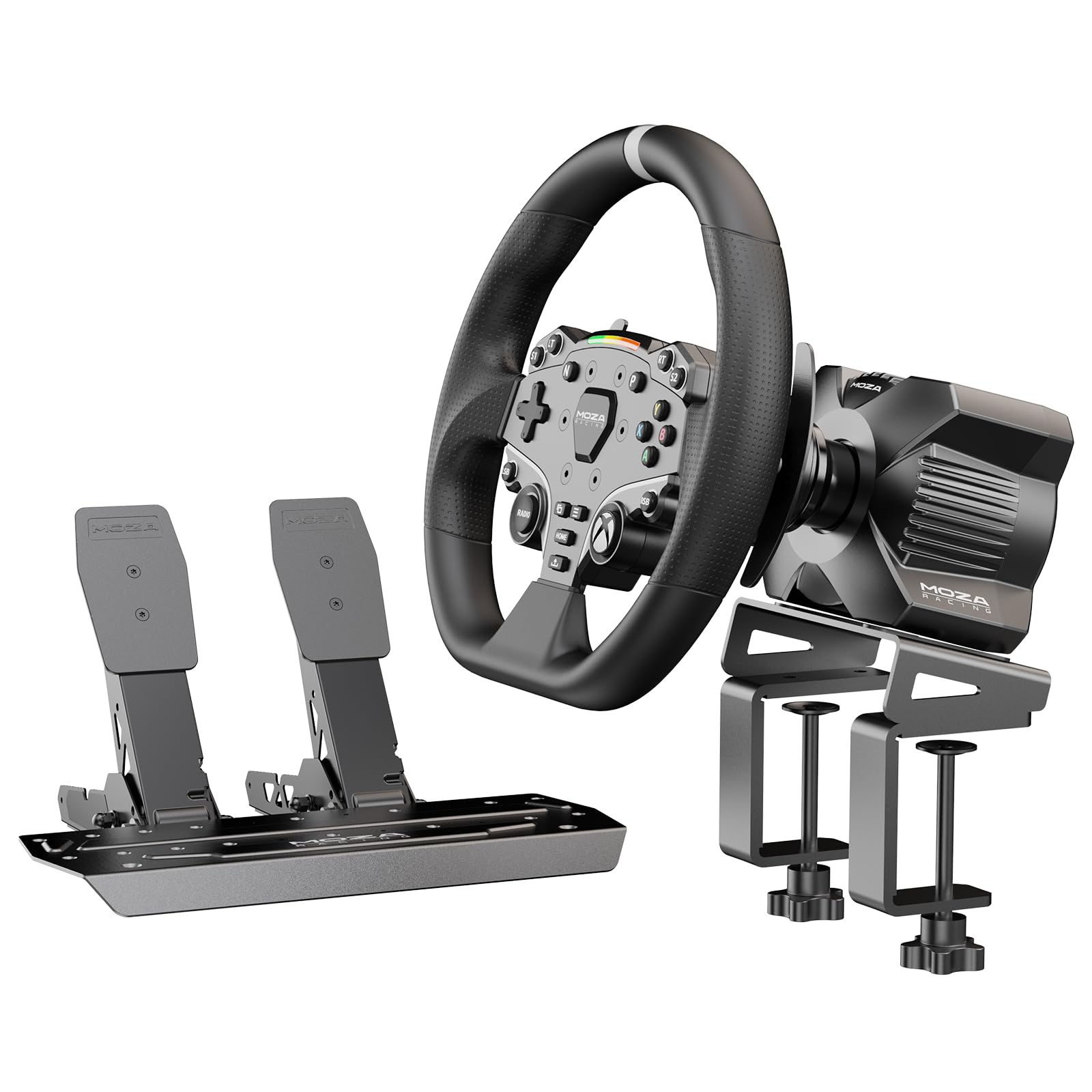 MOZA R3 Racing Wheel and Pedals Bundle para Xbox e PC