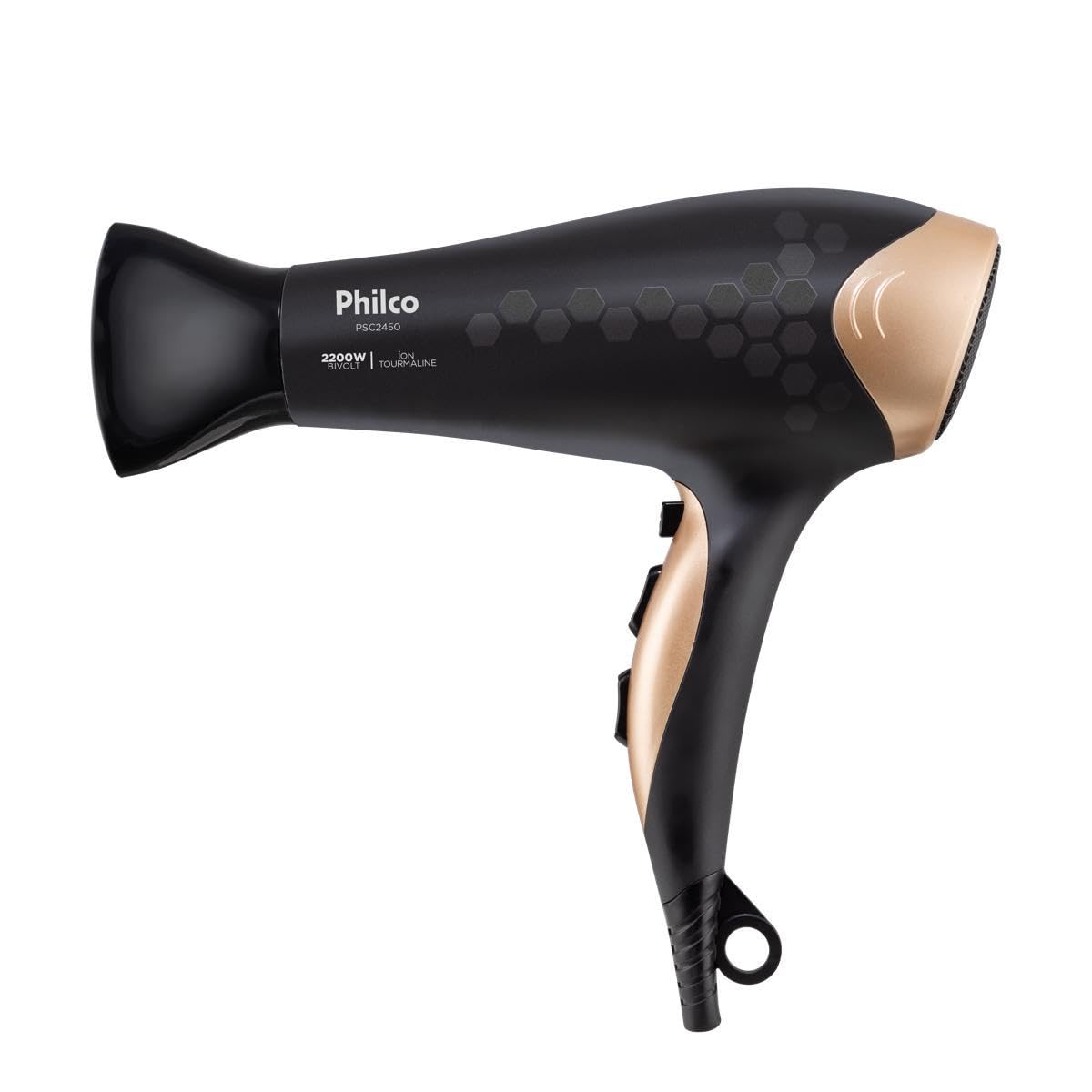 Secador de Cabelos Philco PSC2450 Íons Tourmaline 2200W Bivolt