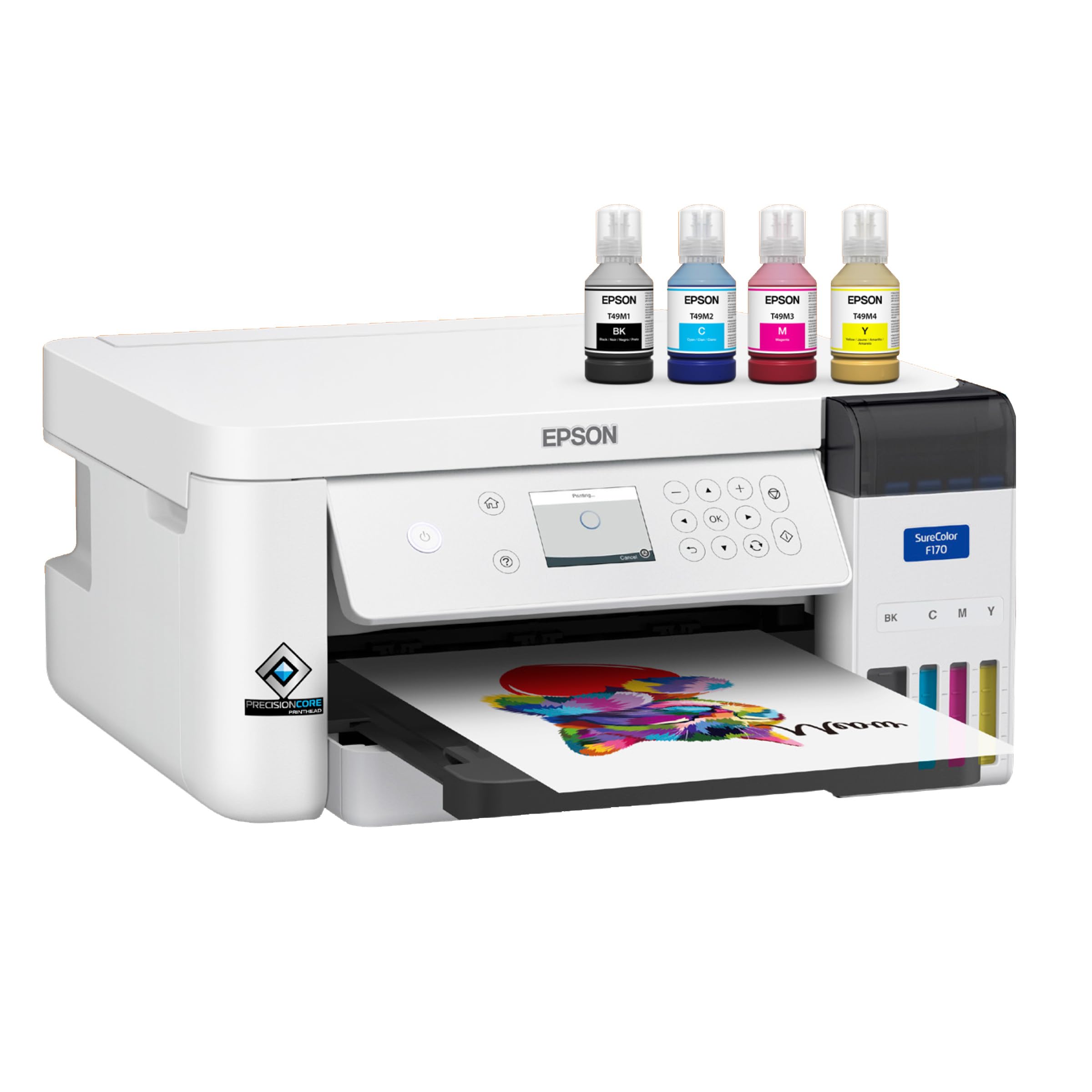 Impressora Epson SureColor F170 por Sublimação de Tinta, Conjunto Completo