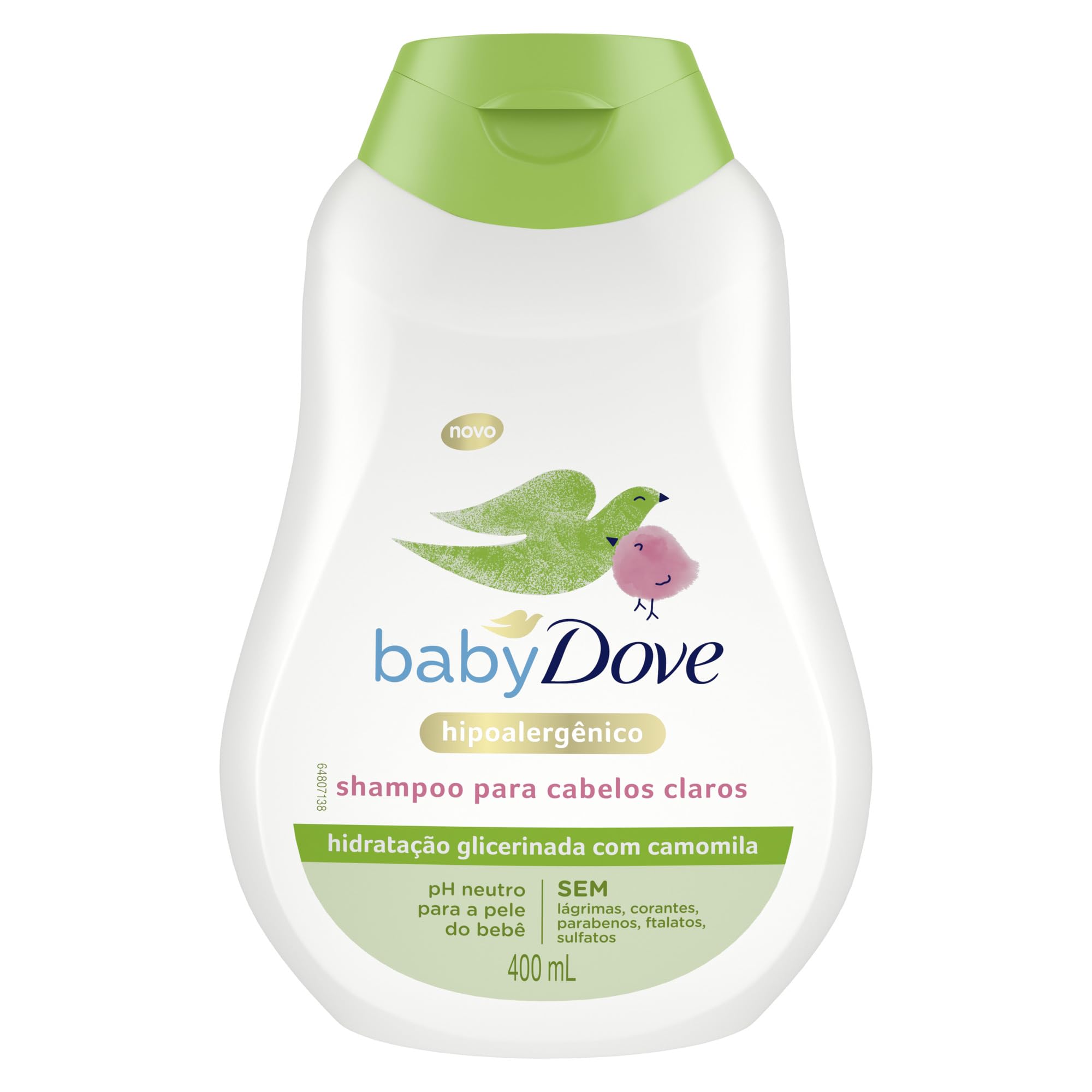Dove Baby Shampoo Hidratação Glicerinada Camomila 400ml