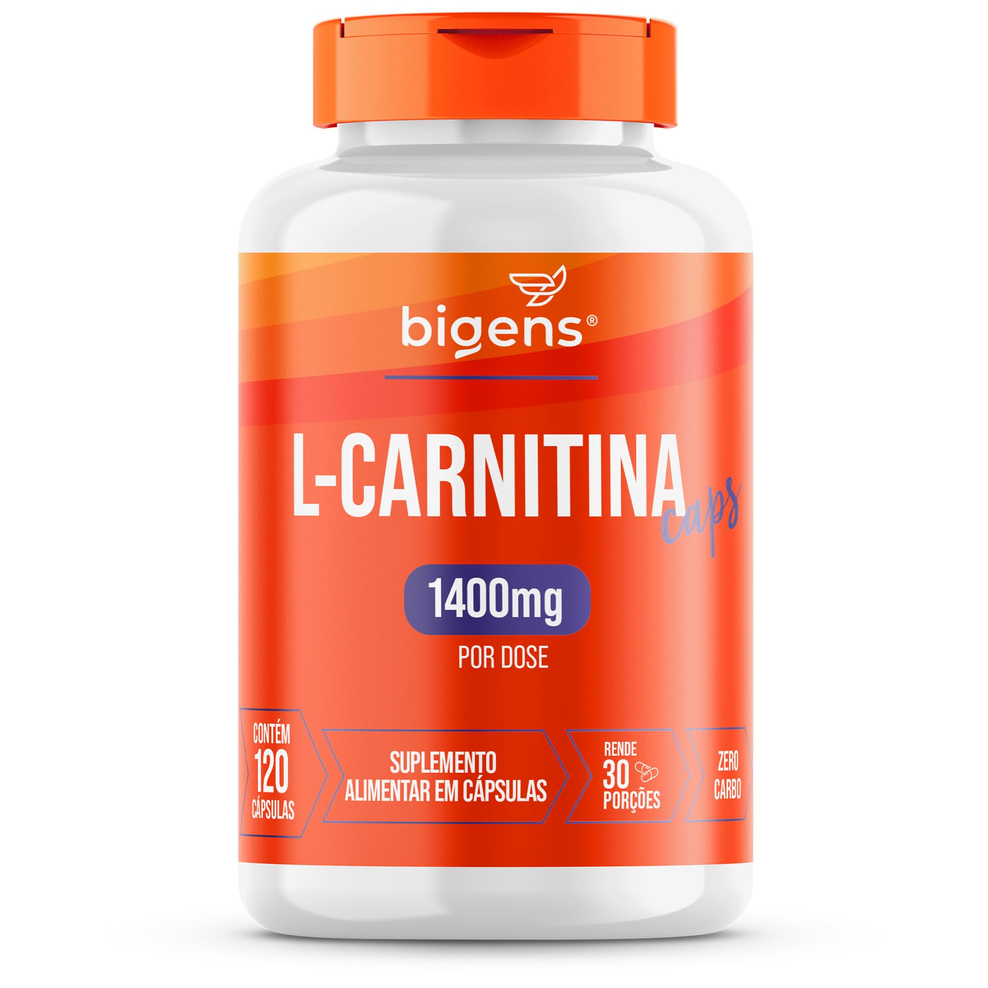L-Carnitina Bigens 1400 mg 120 Cápsulas