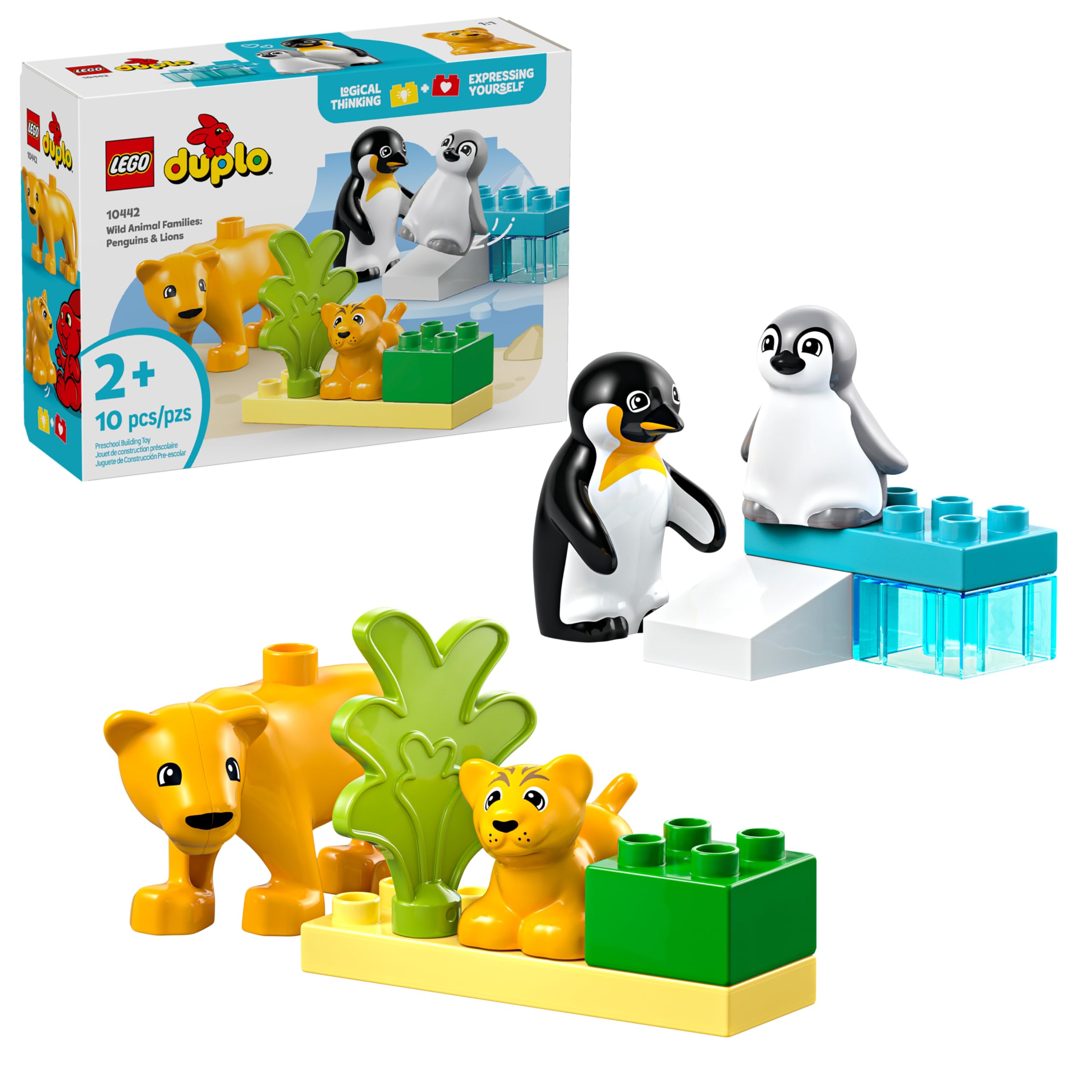LEGO DUPLO Famílias de Animais Selvagens