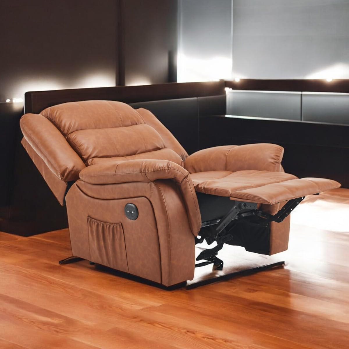 Poltrona Do Papai Reclinável Elétrica Massageadora com Entrada USB Ocean 14