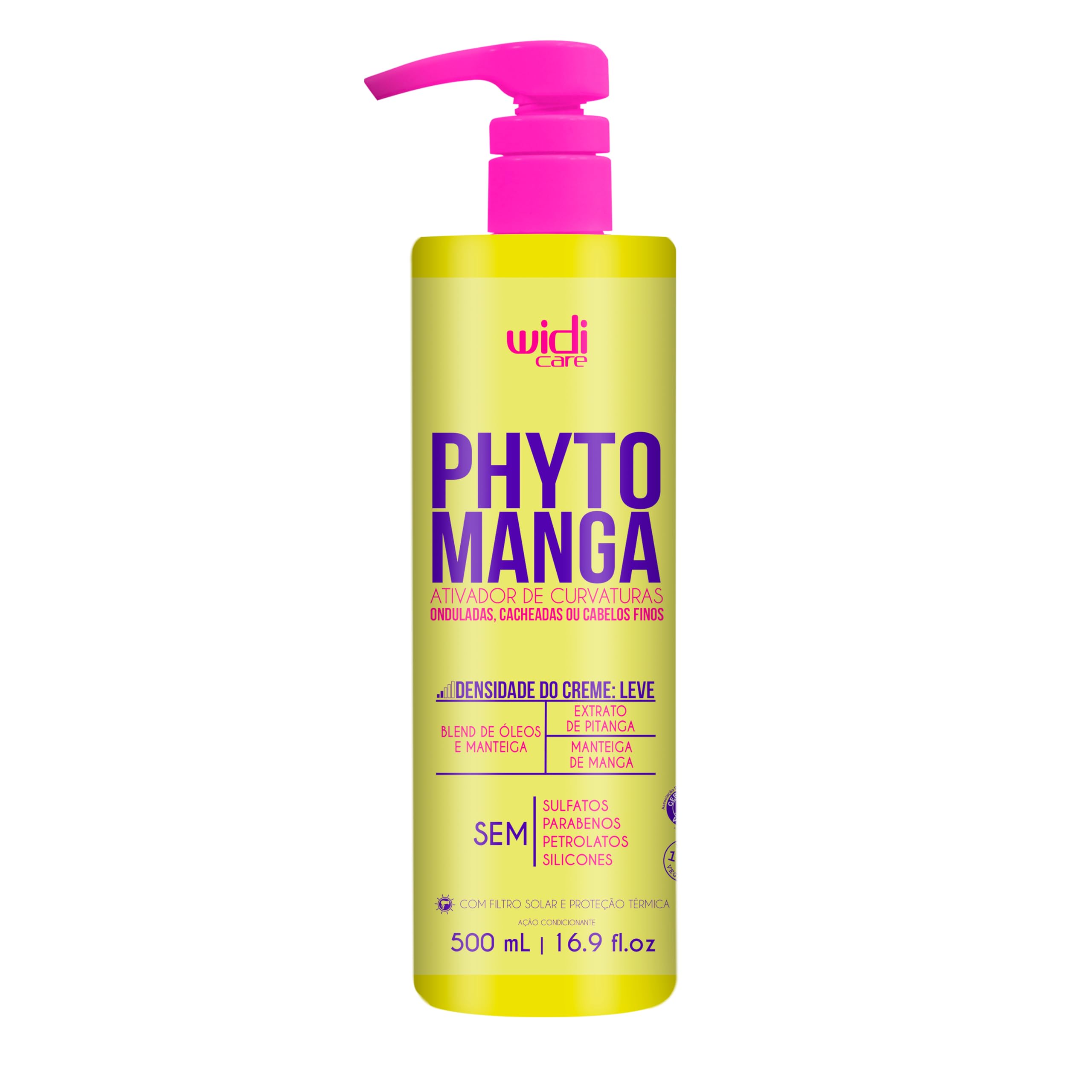 Widi Care Phytomanga Ativador de Curvaturas Efeito Leve 500ml