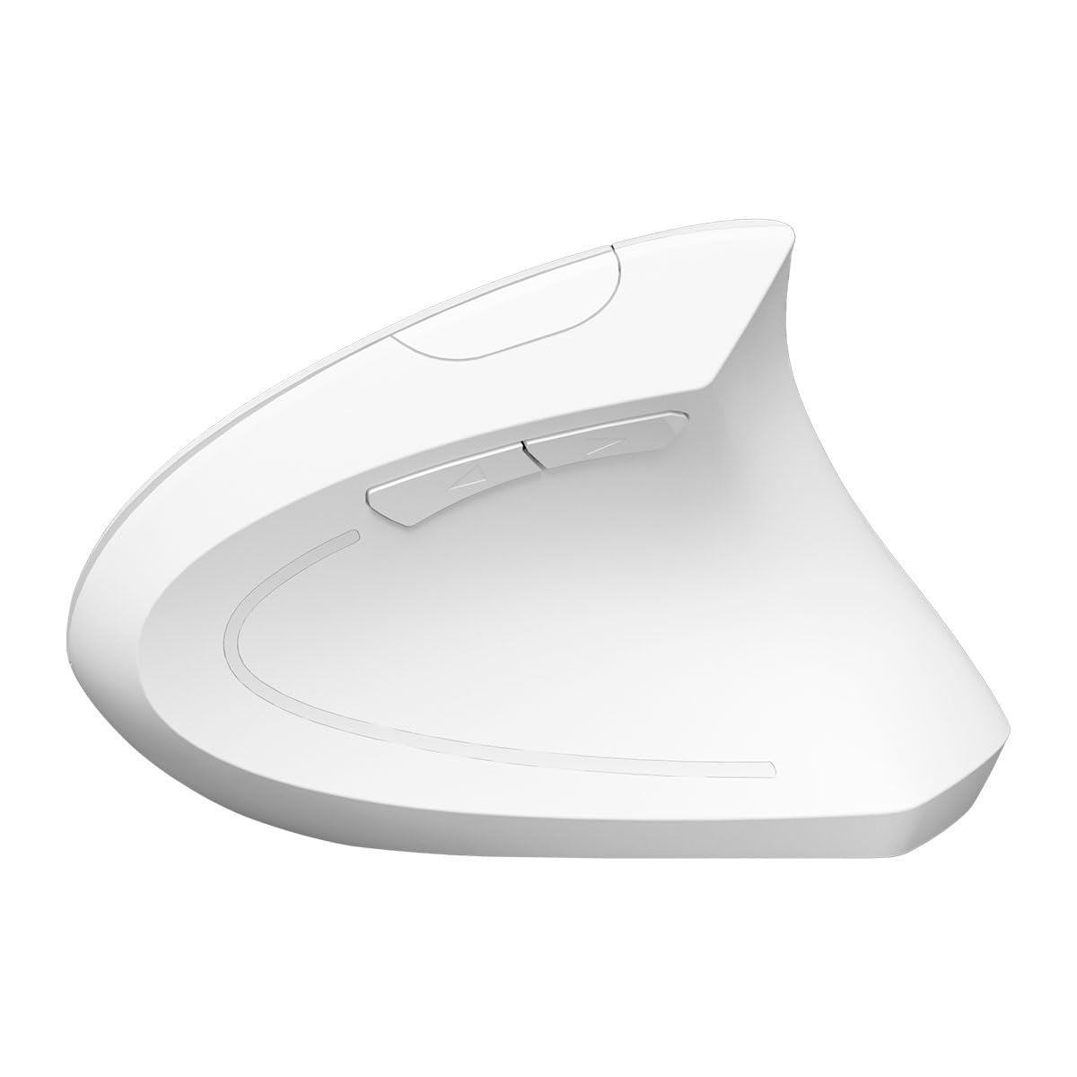 Vinik Mouse Sem Fio Recarregável 2.4 GHz Vertical Ergonômico Power Fit 1600 dpi Branco