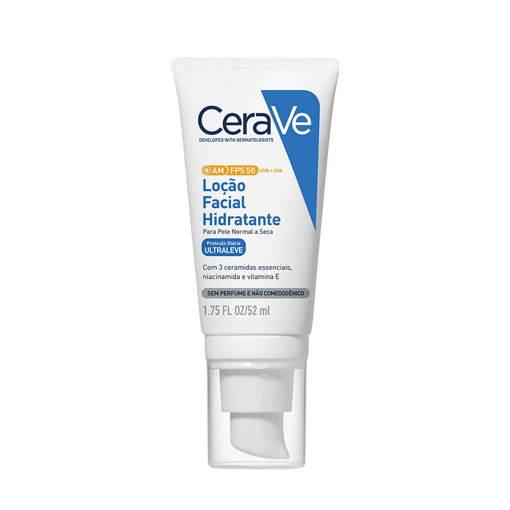 CeraVe Loção Facial Hidratante AM FPS 50