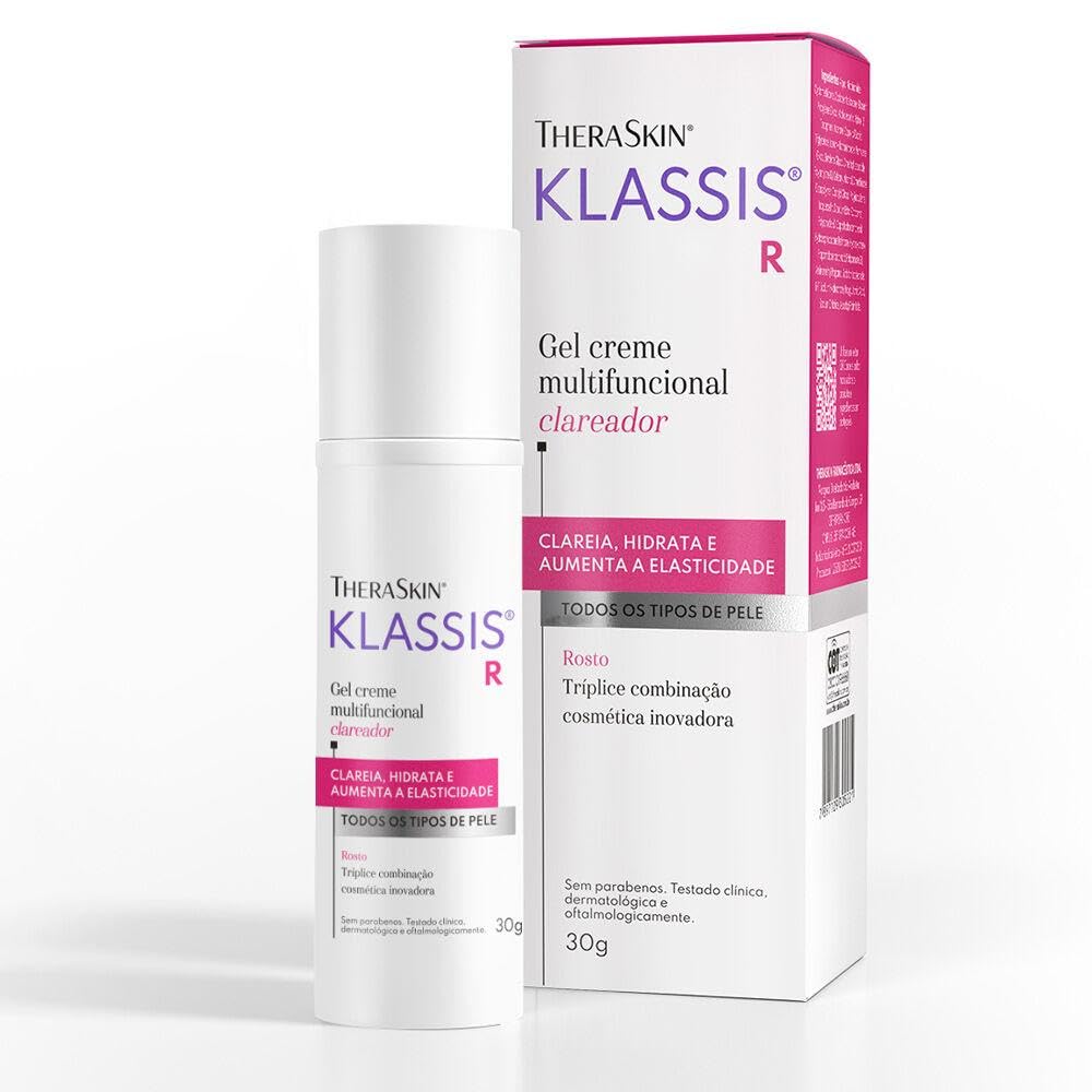 Gel Creme Facial Theraskin Klassis R Clareador