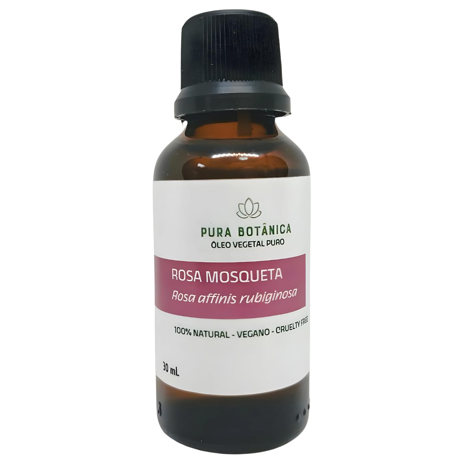 Óleo Vegetal de Rosa Mosqueta 30ml 100% Puro Pura Botânica
