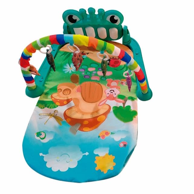 Zippy Toys Tapete Interativo de Atividades Com Piano Infantil Musical