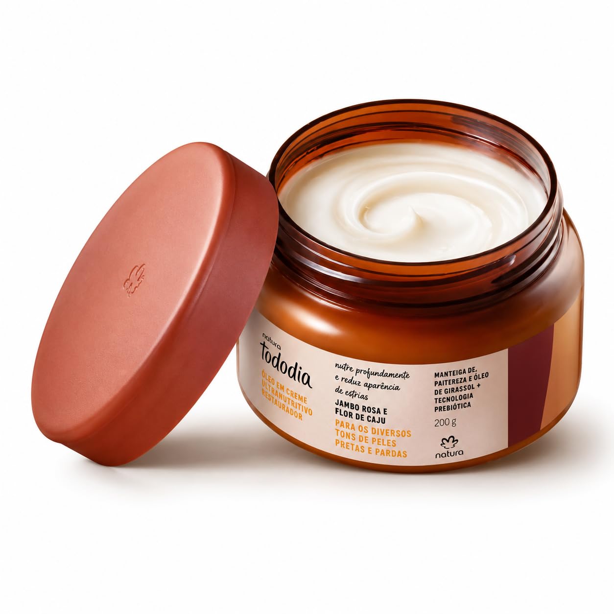 Óleo em Creme Ultranutritivo Restaurador Tododia Jambo Rosa e Flor de Caju