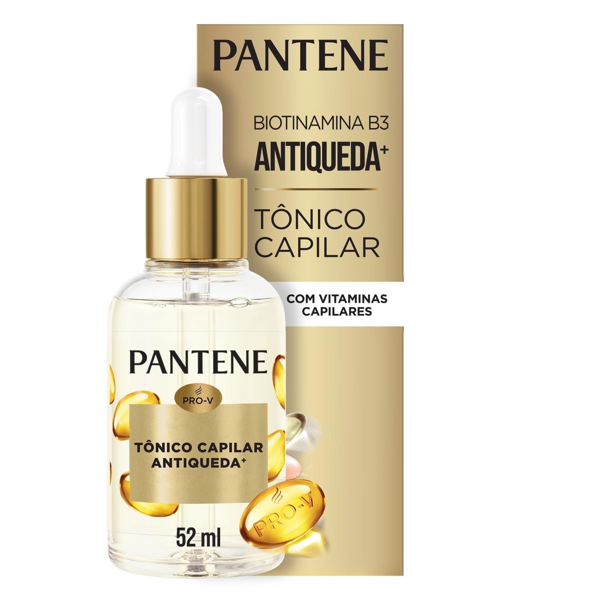 Pantene Pro-V Tônico Capilar Biotinamina B3 Antiqueda e Nutrição 52 ml