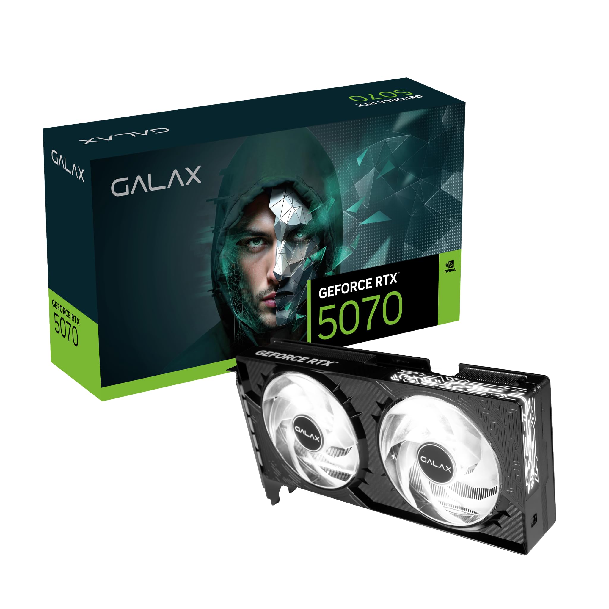 Placa de Vídeo Galax GeForce RTX 5070 1-Click OC 12GB GDDR7