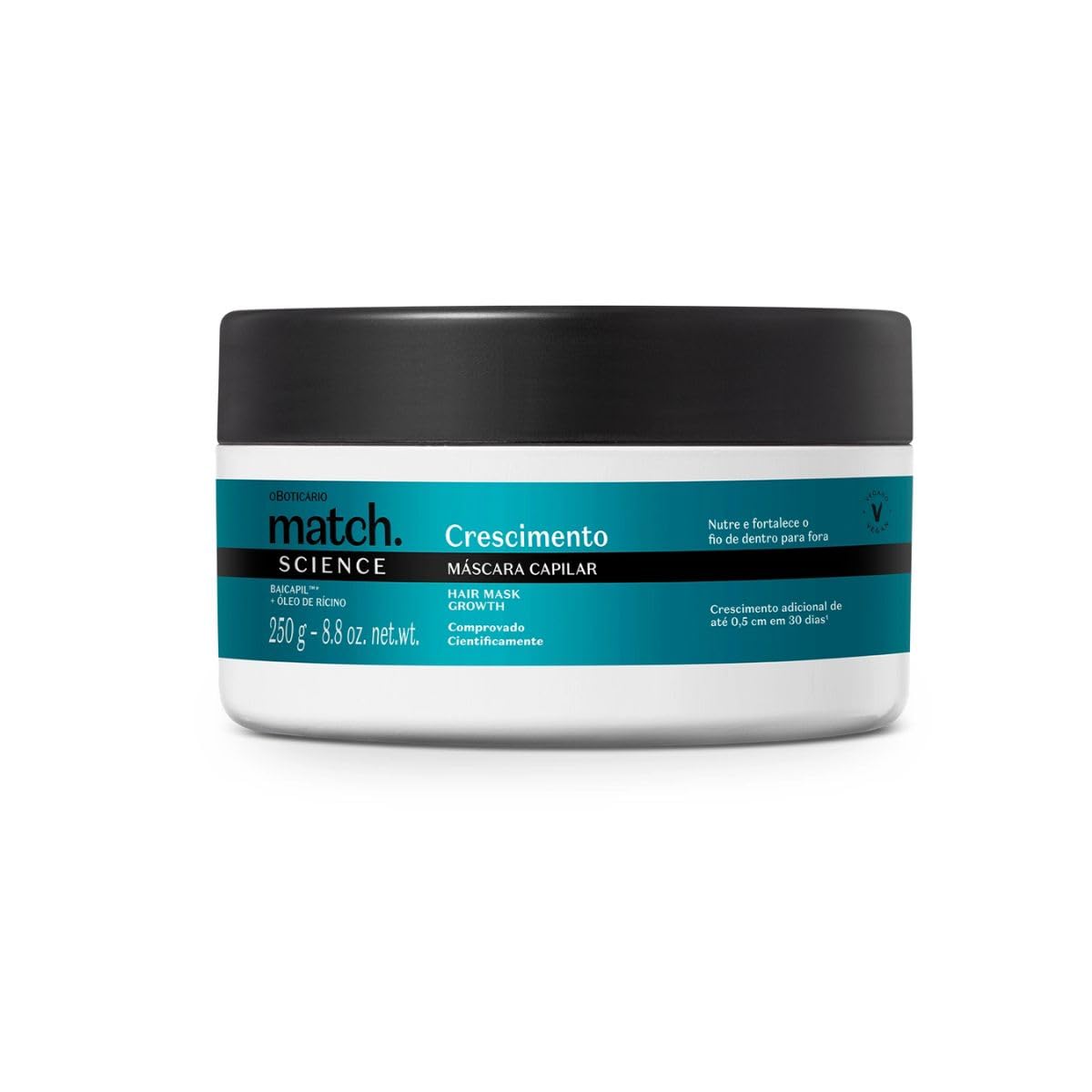 O Boticário Match Science Crescimento 250g