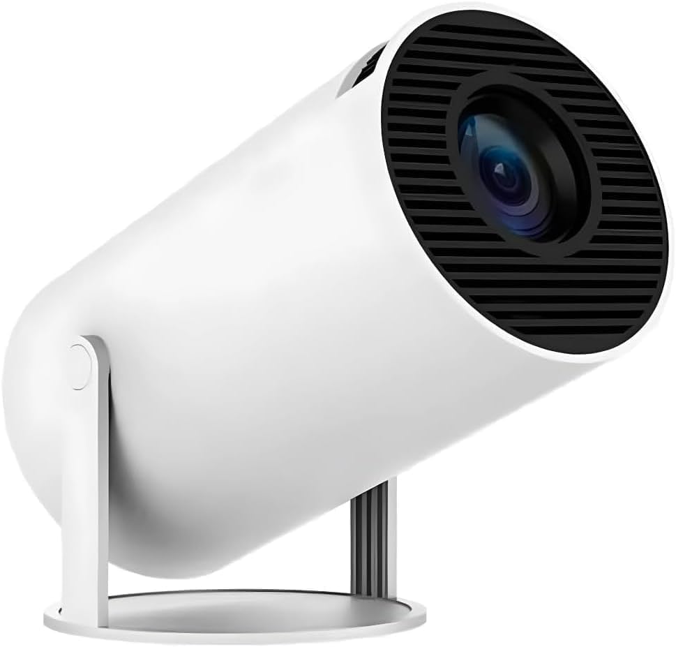 Mini Projetor Portátil 5G Wi-Fi 6, Bluetooth 5.0 e Android 11