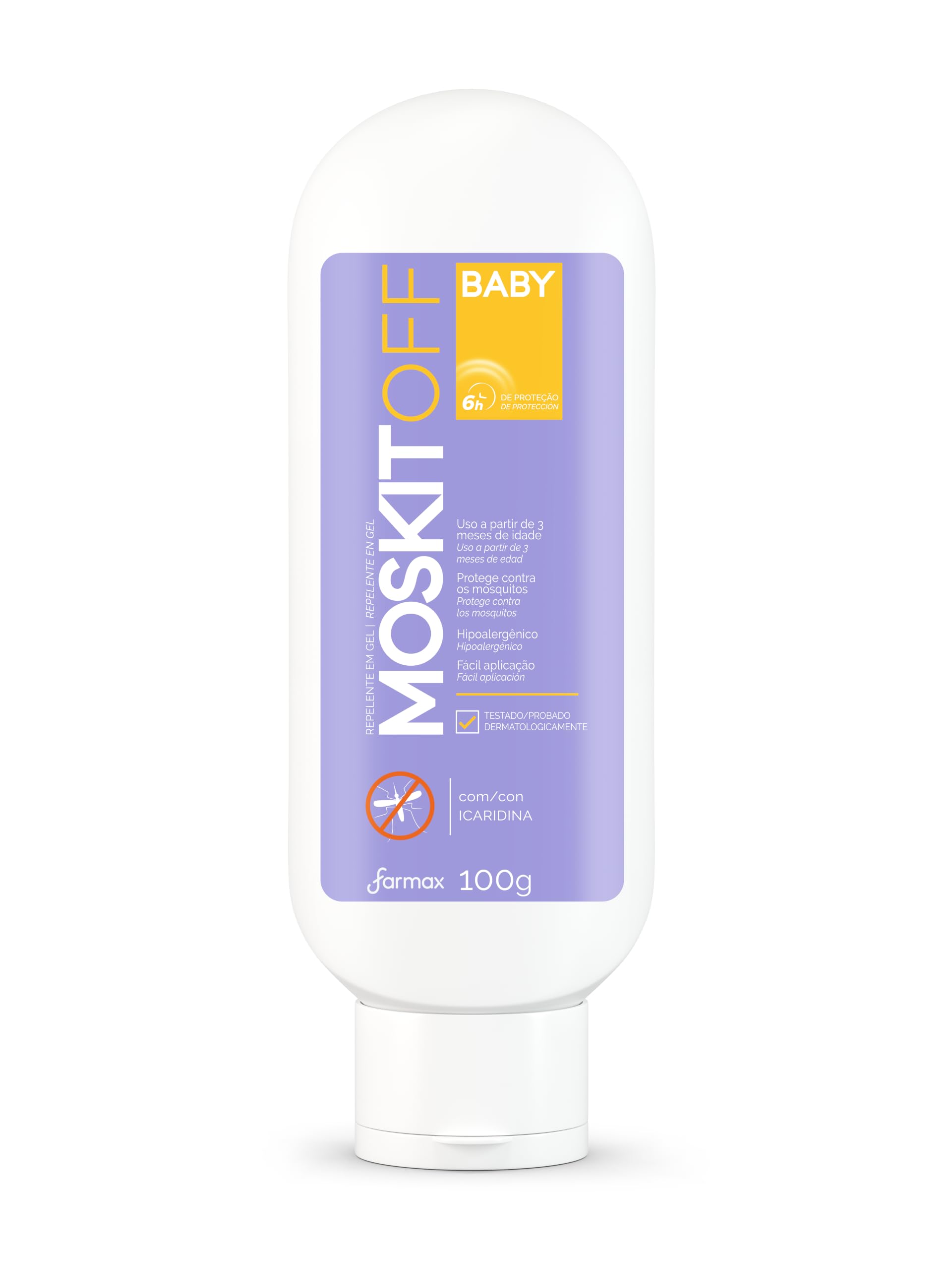Gel Repelente Moskitoff Baby 100g
