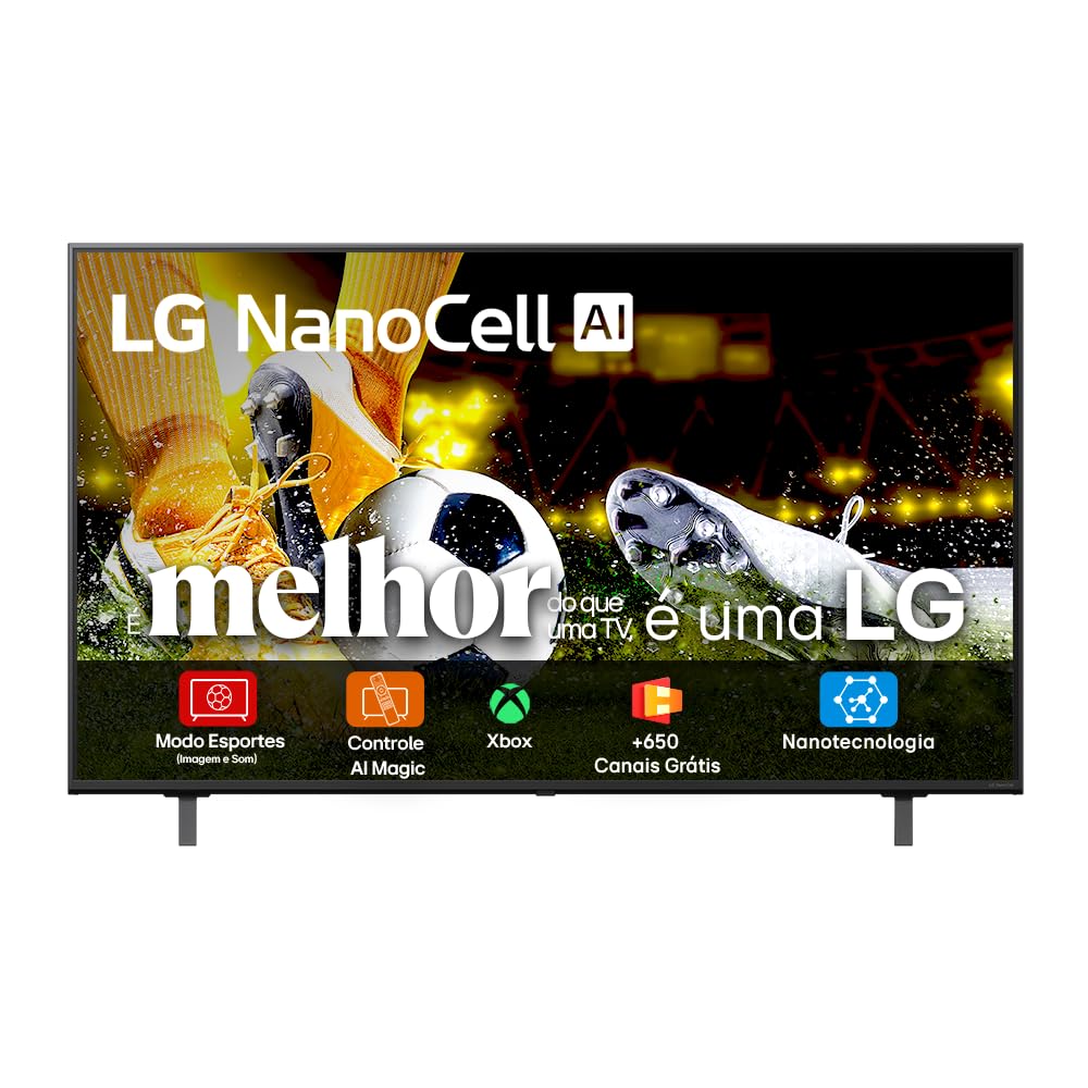 Smart TV LG 50NANO80ASA 50 polegadas 4K NanoCell