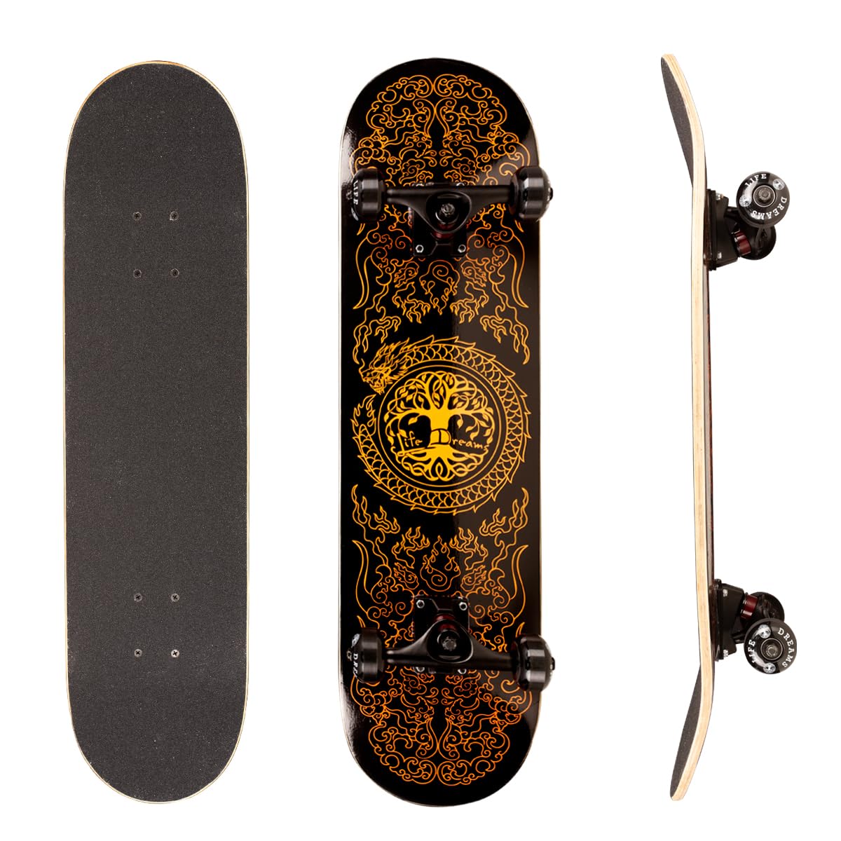 Skate Completo Life Dreams PRO-II Maple