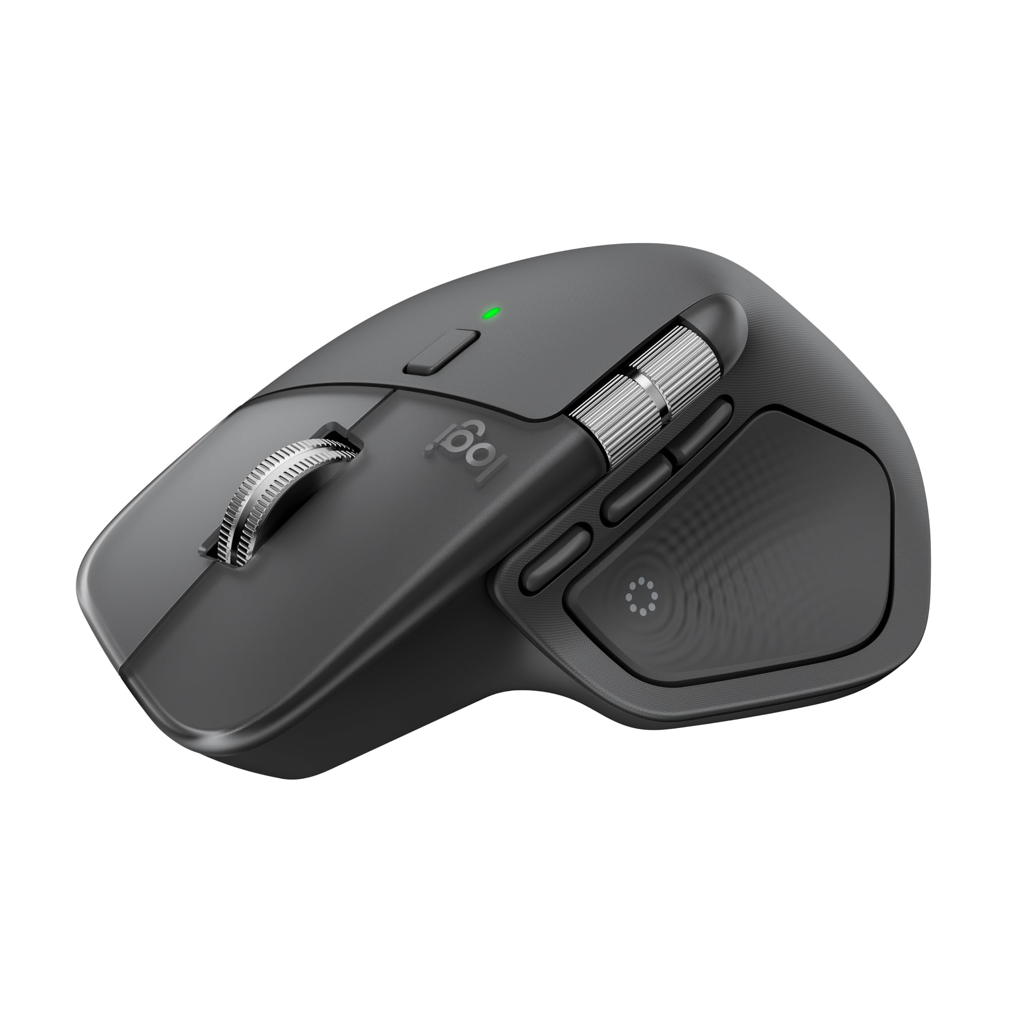 Logitech Mouse sem fio ergonômico MX Master 4 com Haptics - Grafite