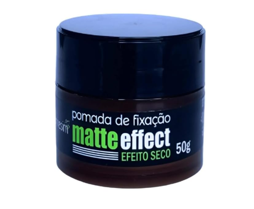 Carmesim Pomada de Fixação Matte Effect Efeito Seco 50gr