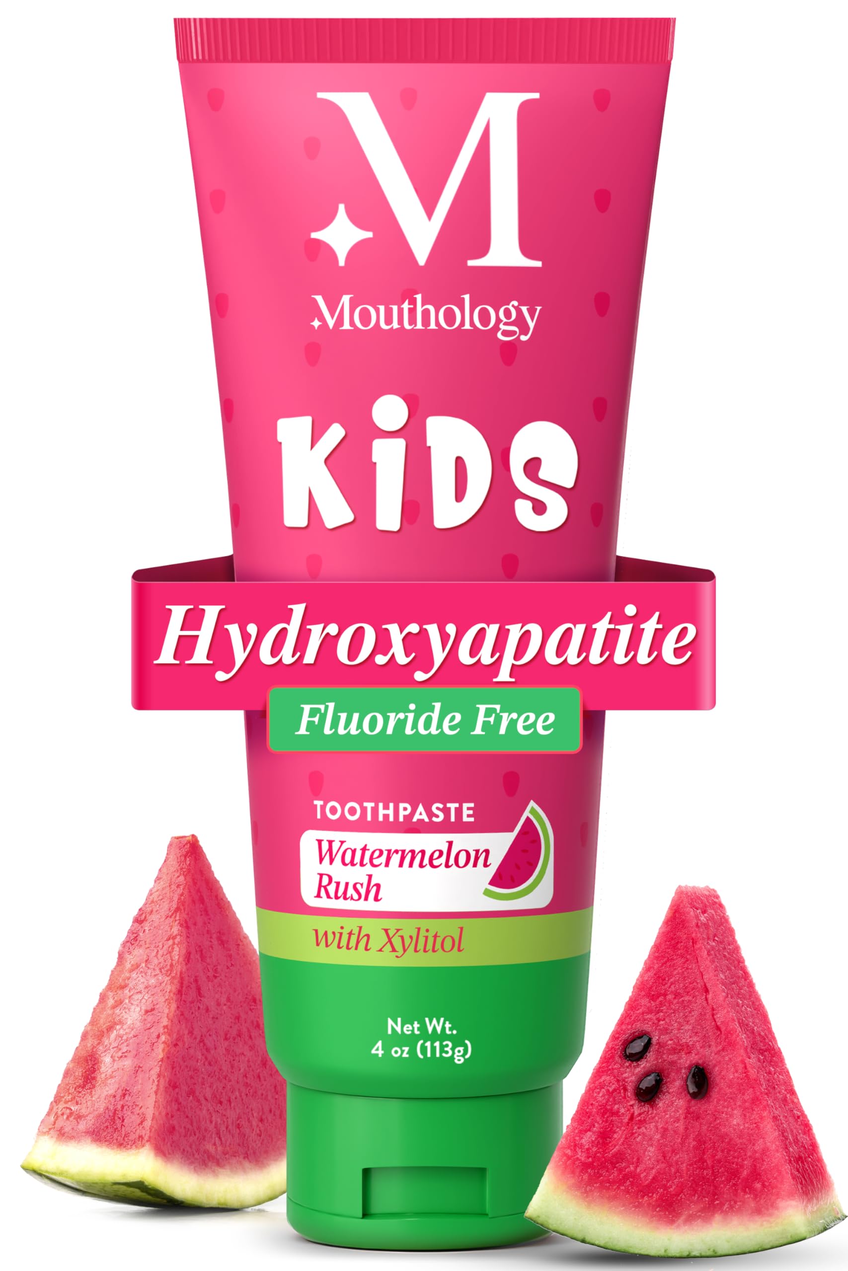 Creme Dental Mouthology Hydroxyapatite Kids Watermelon 120ml