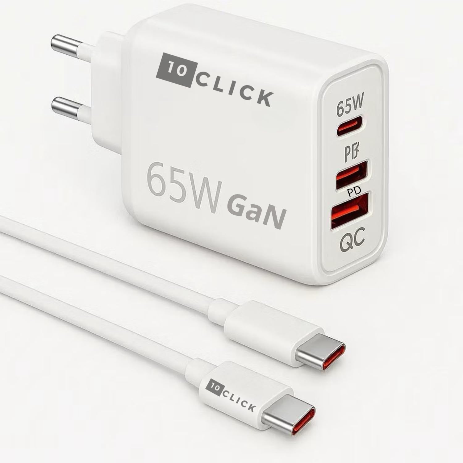 Carregador Turbo 10 Click LE-626 65W