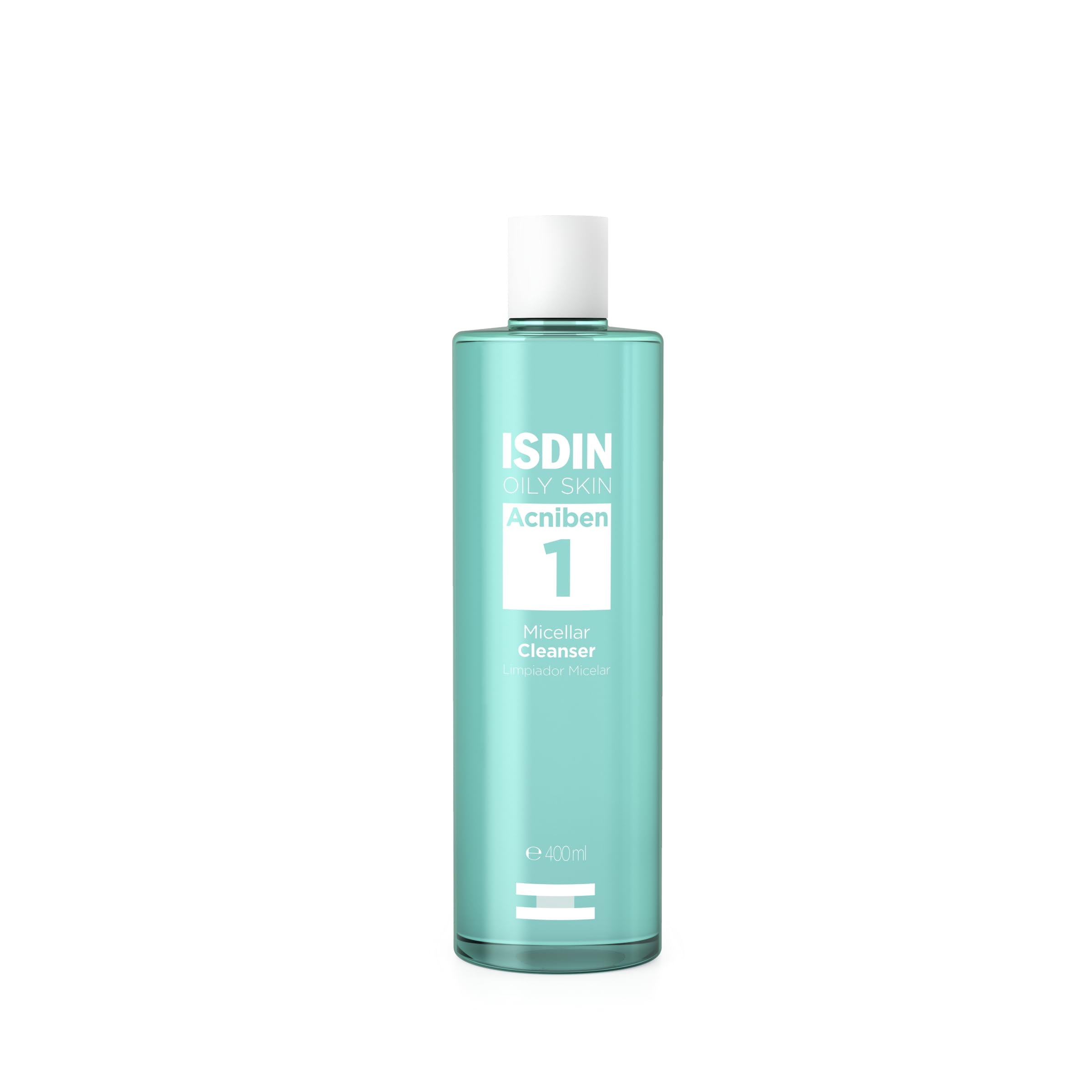 ISDIN Água Micelar para Pele Oleosa Acniben Micellar Cleanser - 400ml