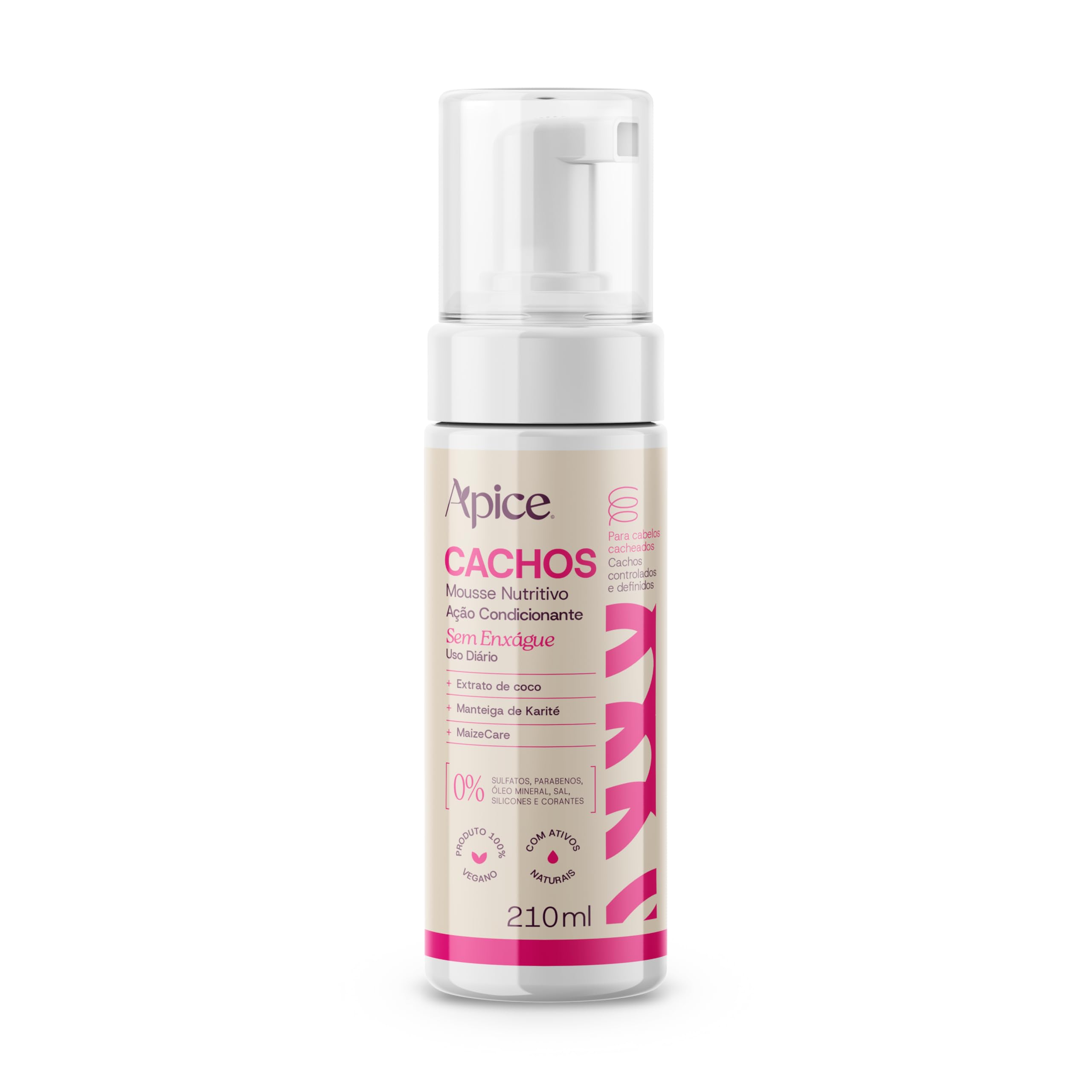 Ápice Mousse Nutritivo Cachos Essence 210ml