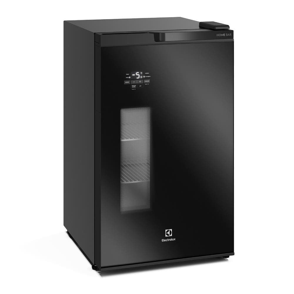 Electrolux Cervejeira Home Bar Frost Free 100L Porta de Vidro Preta EB100 127V