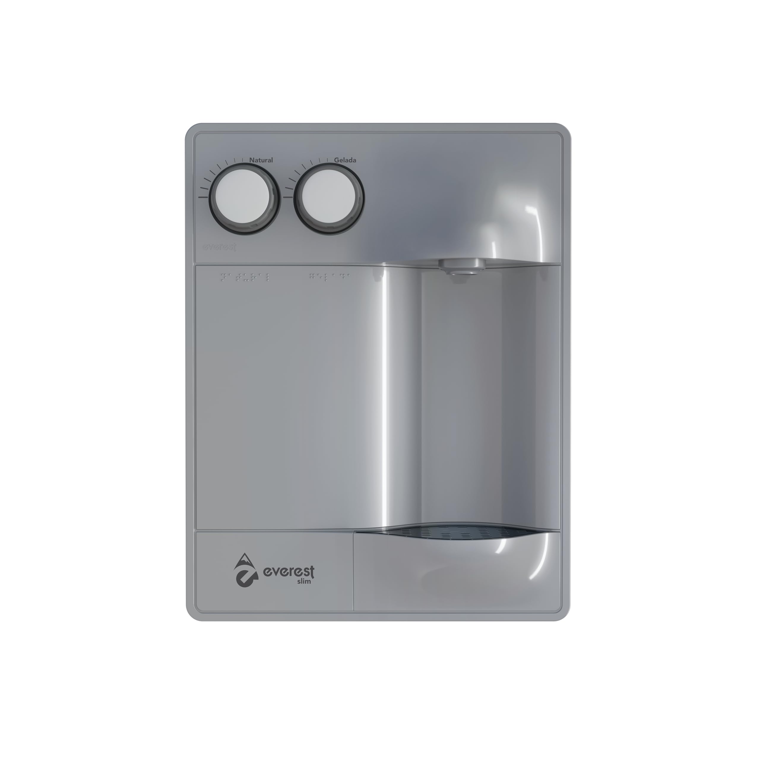 Everest Purificador de Água Slim Prata 220V