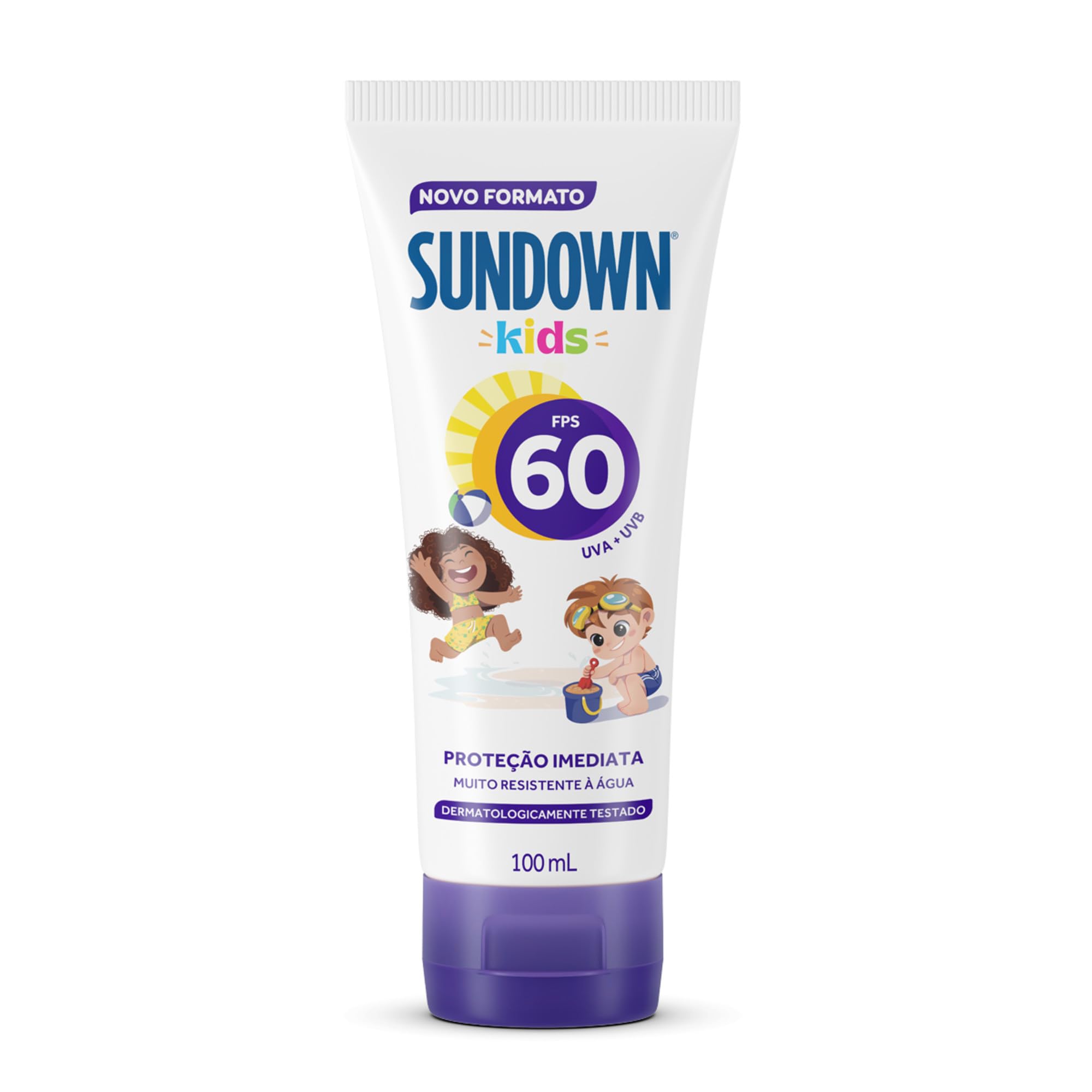 Protetor Solar Sundown Kids FPS 60 100ml