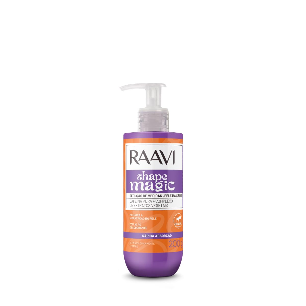 Raavi Gel Redutor de Medidas Shape Magic 200g