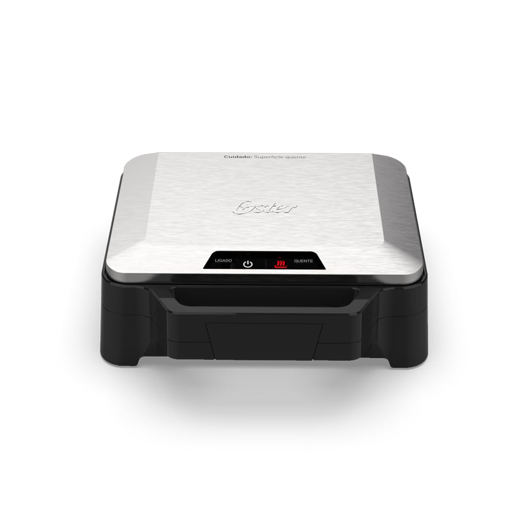 Oster Sanduicheira Elétrica Inox 1000W OSAN500 127V