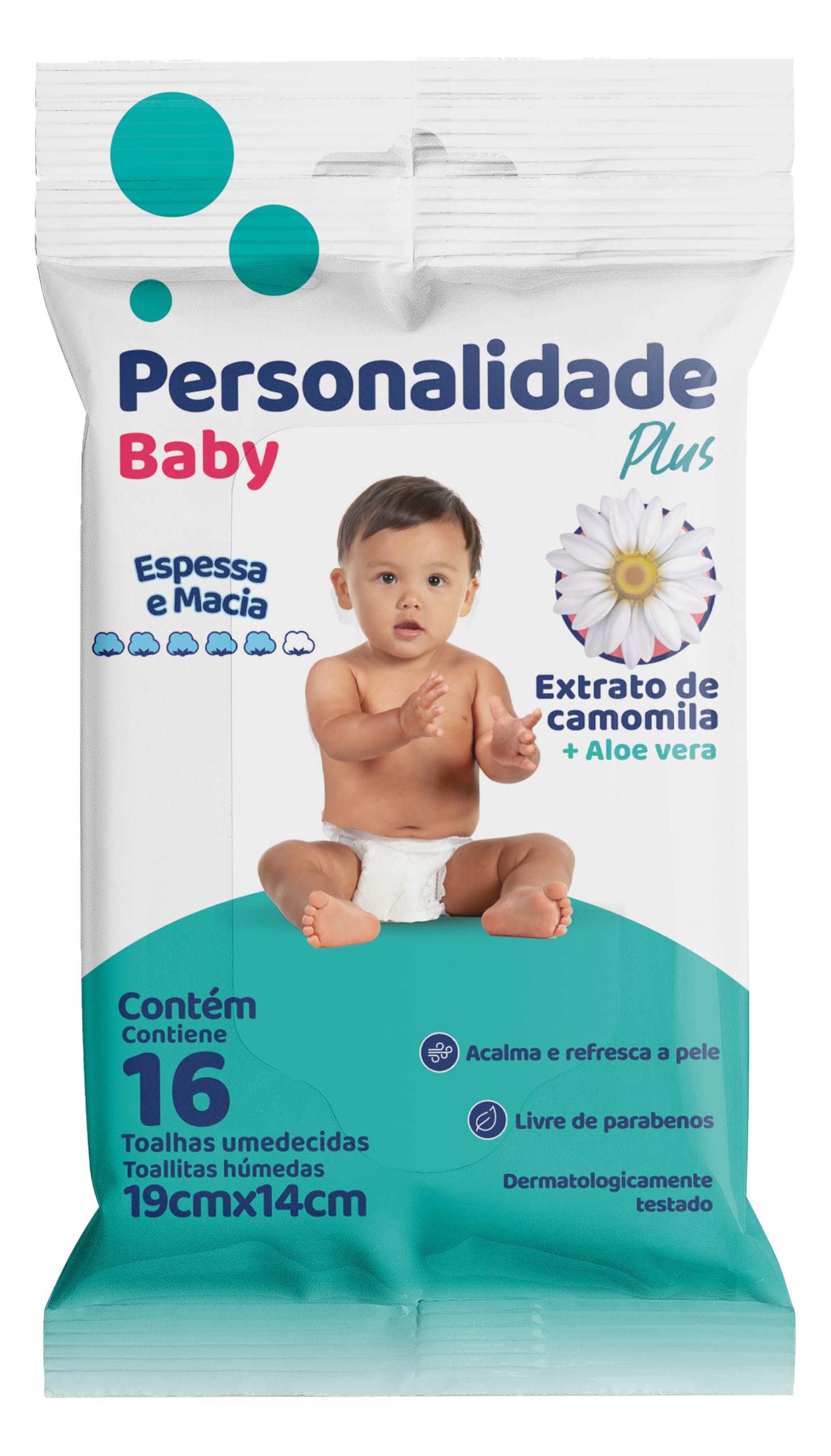 Lenço Umedecido Pocket Plus Personalidade Baby